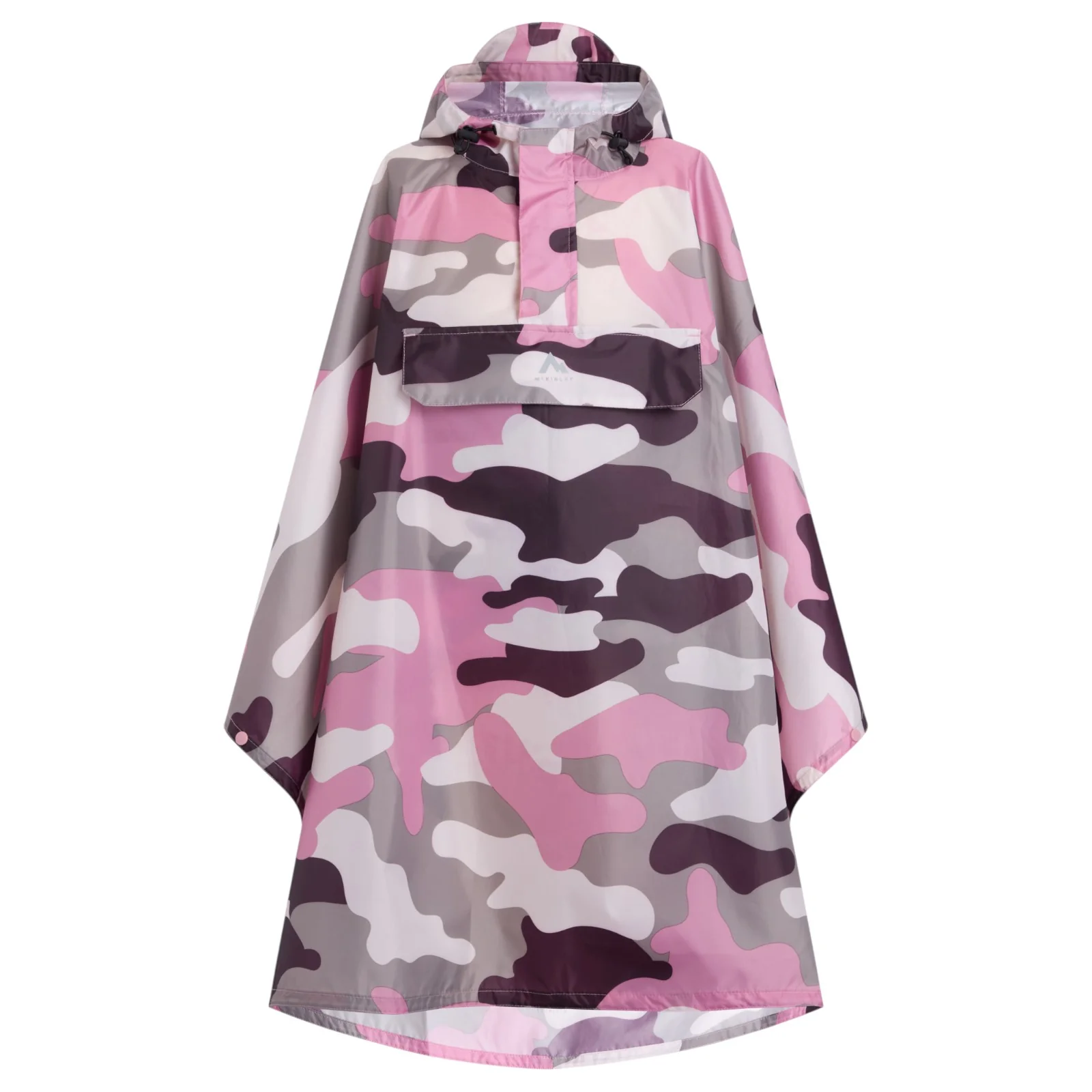 McKinley Lambaol III Half-Zip Kids Loose-Fit Rain Poncho - Image 2