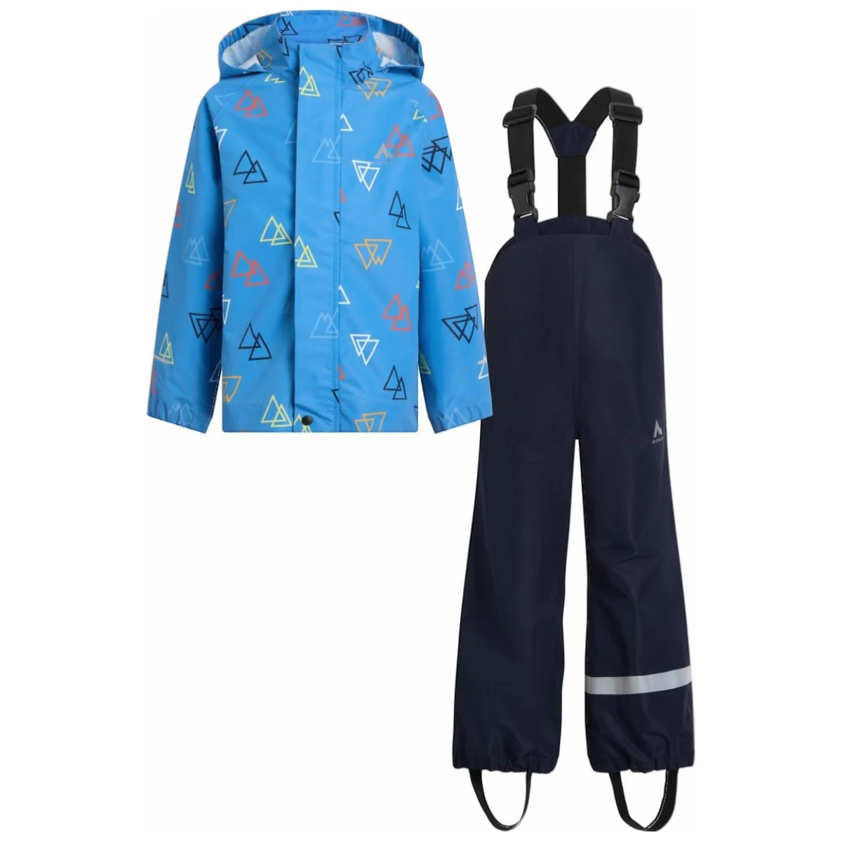 McKinley Loan/Loic T Kids Two-Piece Rain Set - Blue