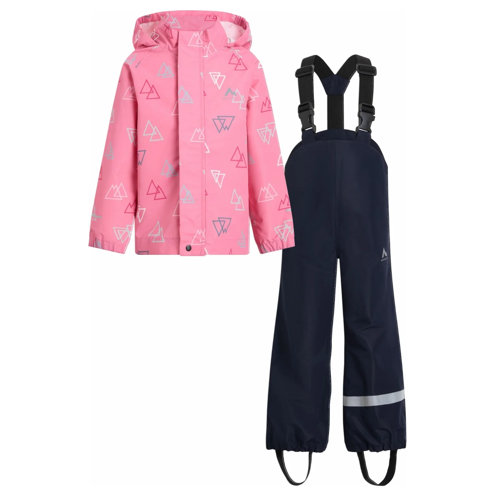 McKinley Loan/Loic T Kids Two-Piece Rain Set - Pink