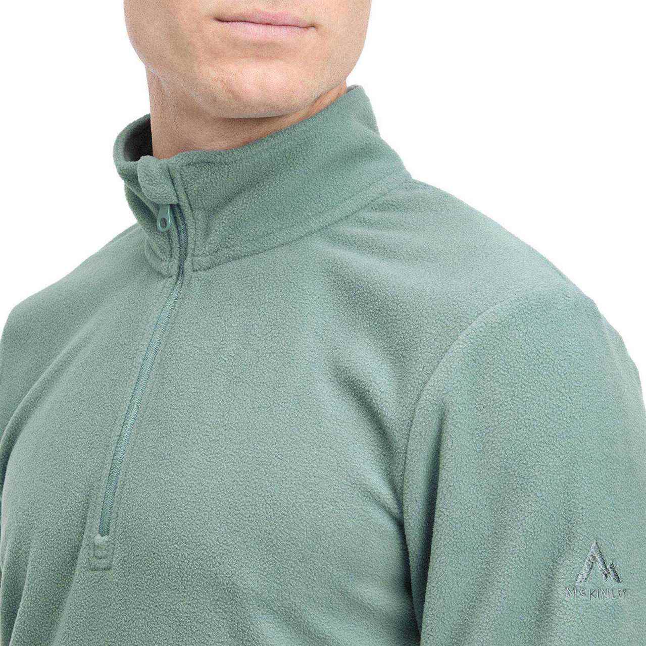 McKinley Mens Amarillo Half Zip Fleece - Image 3