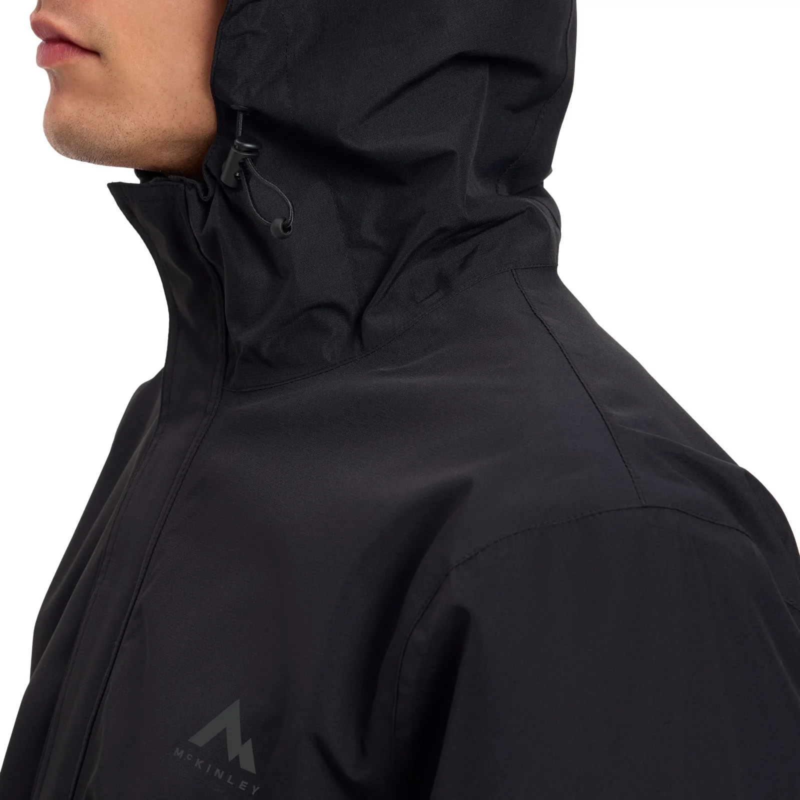 McKinley Isar Lightweight Mens Waterproof Rain Jacket - Image 6