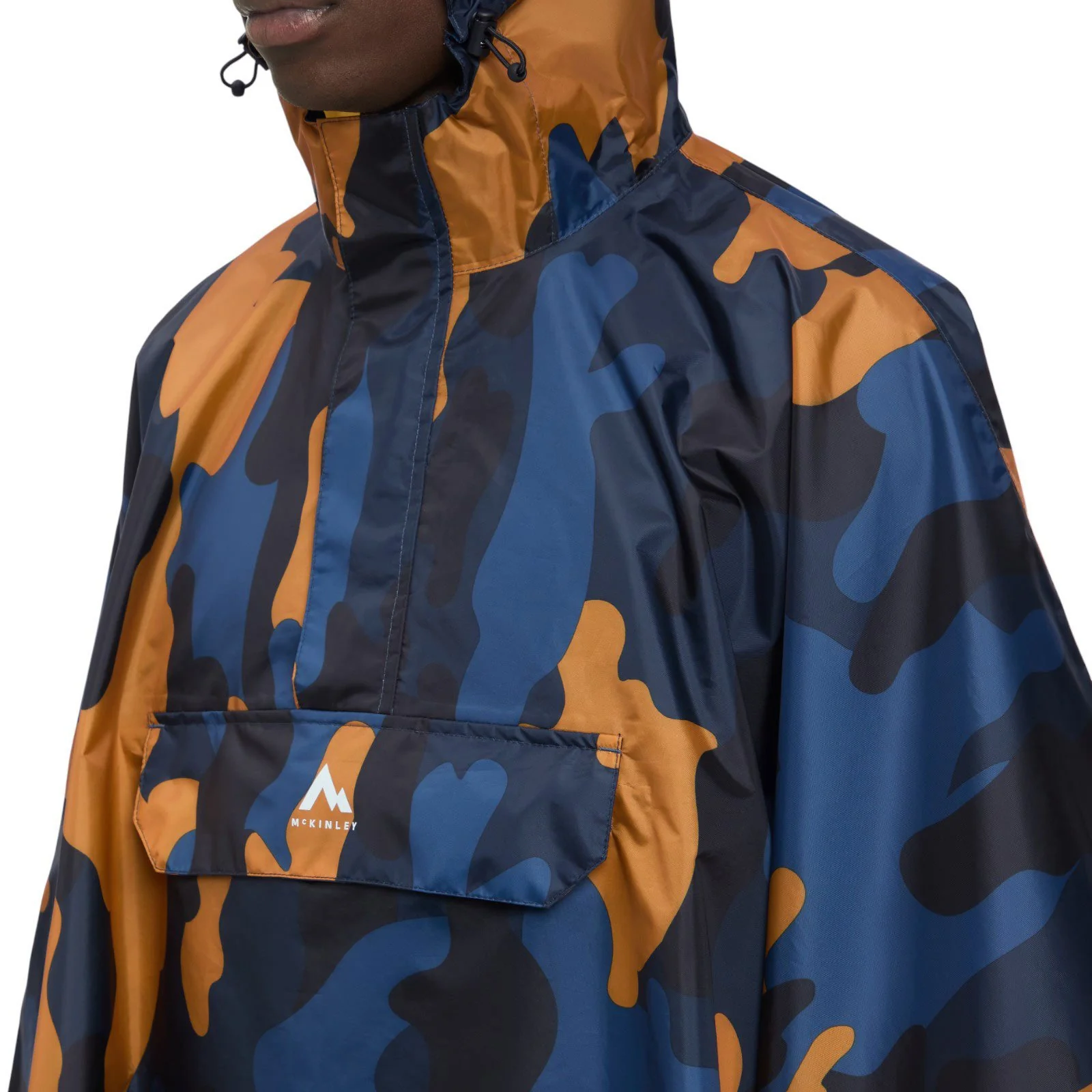 McKinley Lambaol III Mens Waterproof Rain Poncho - Image 3
