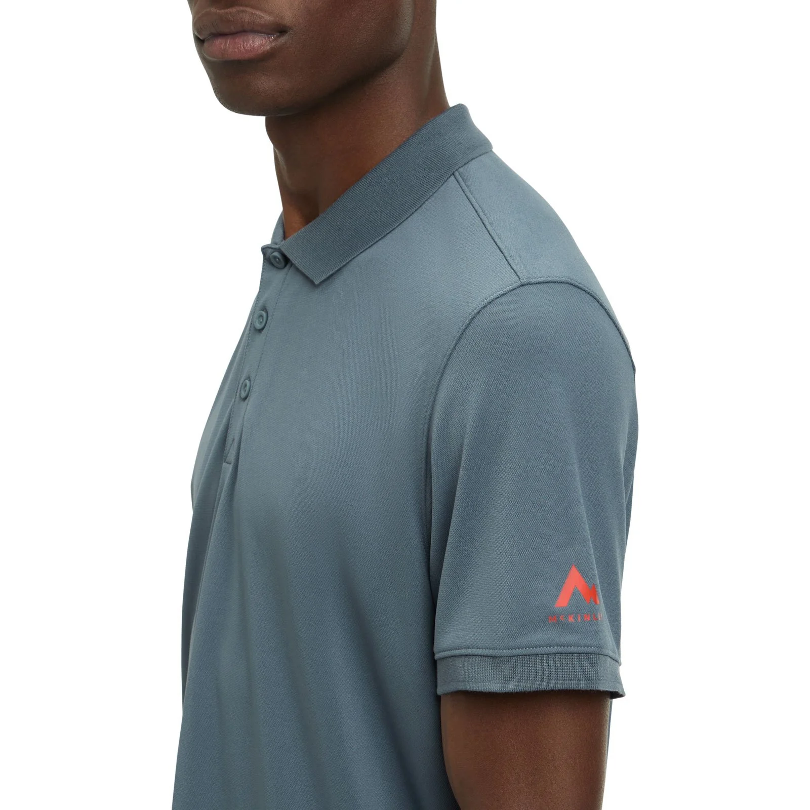 McKinley Lango Lightweight Mens Short-Sleeve Polo Shirt - Image 4