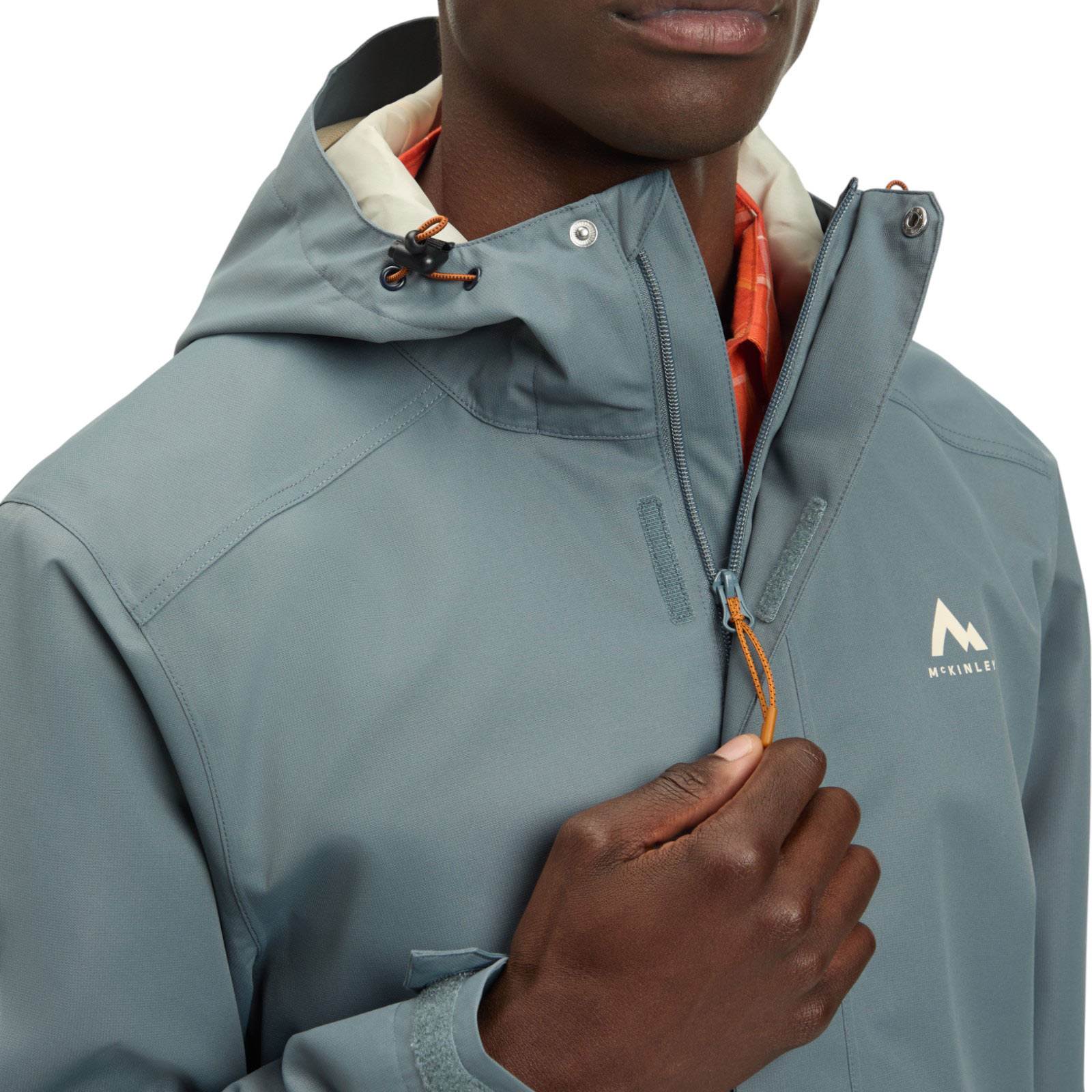 McKinley Terang III Adults Hardshell Hooded Jacket - Image 3