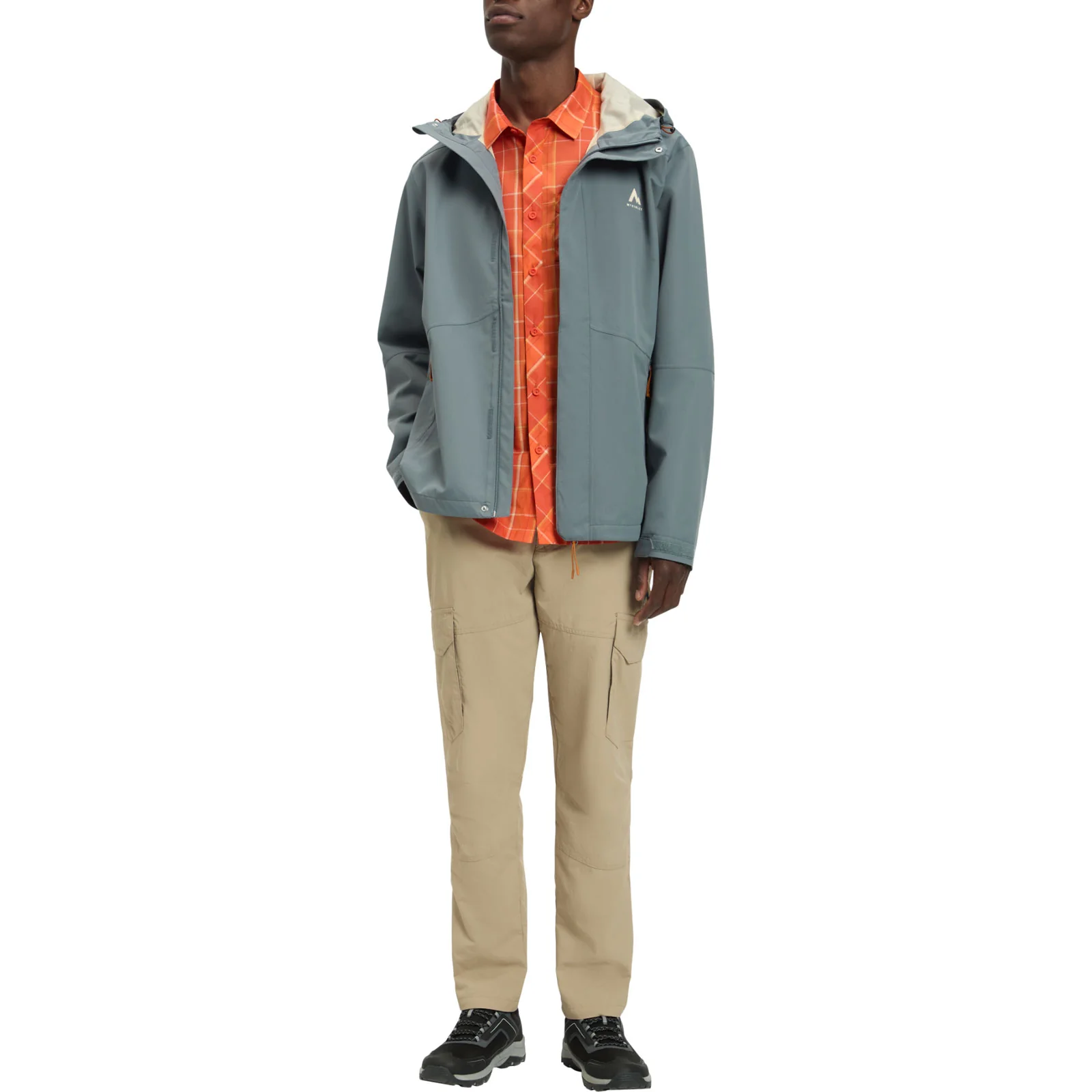 McKinley Terang III Adults Hardshell Hooded Jacket - Image 7
