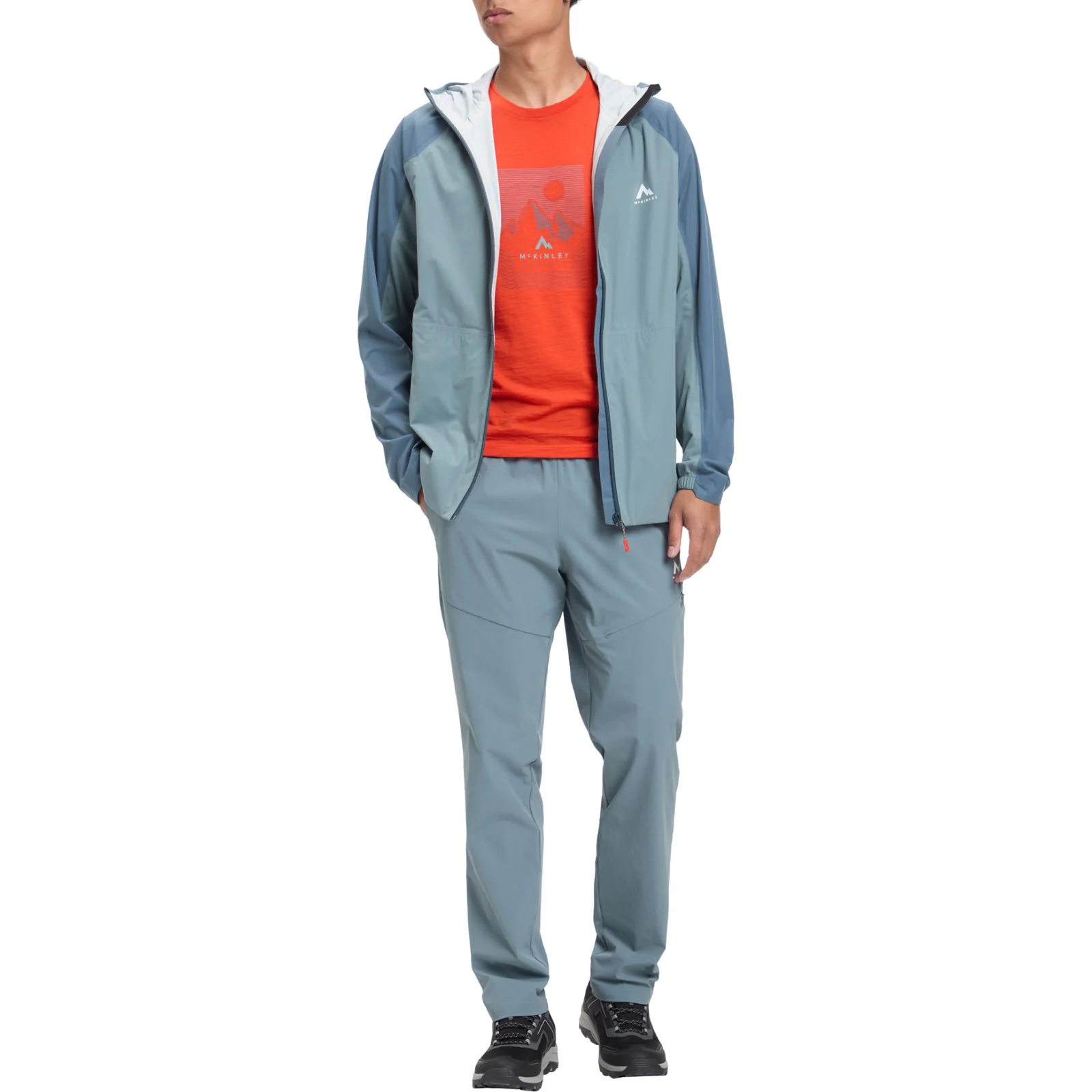 McKinley X-Light 2.5 Mens Hooded Jacket - Image 6