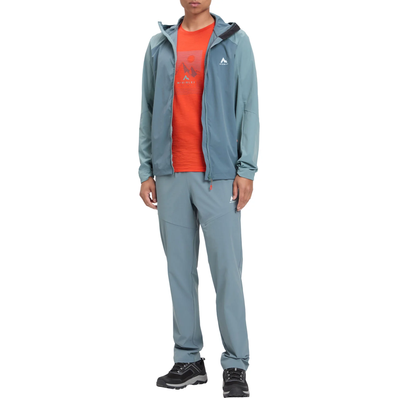 McKinley X-Light Full-Zip Mens Softshell Jacket - Image 6