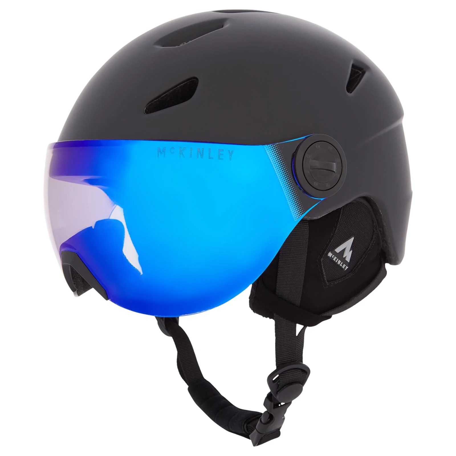 McKinley Pulse Visor Adults Helmet Blk