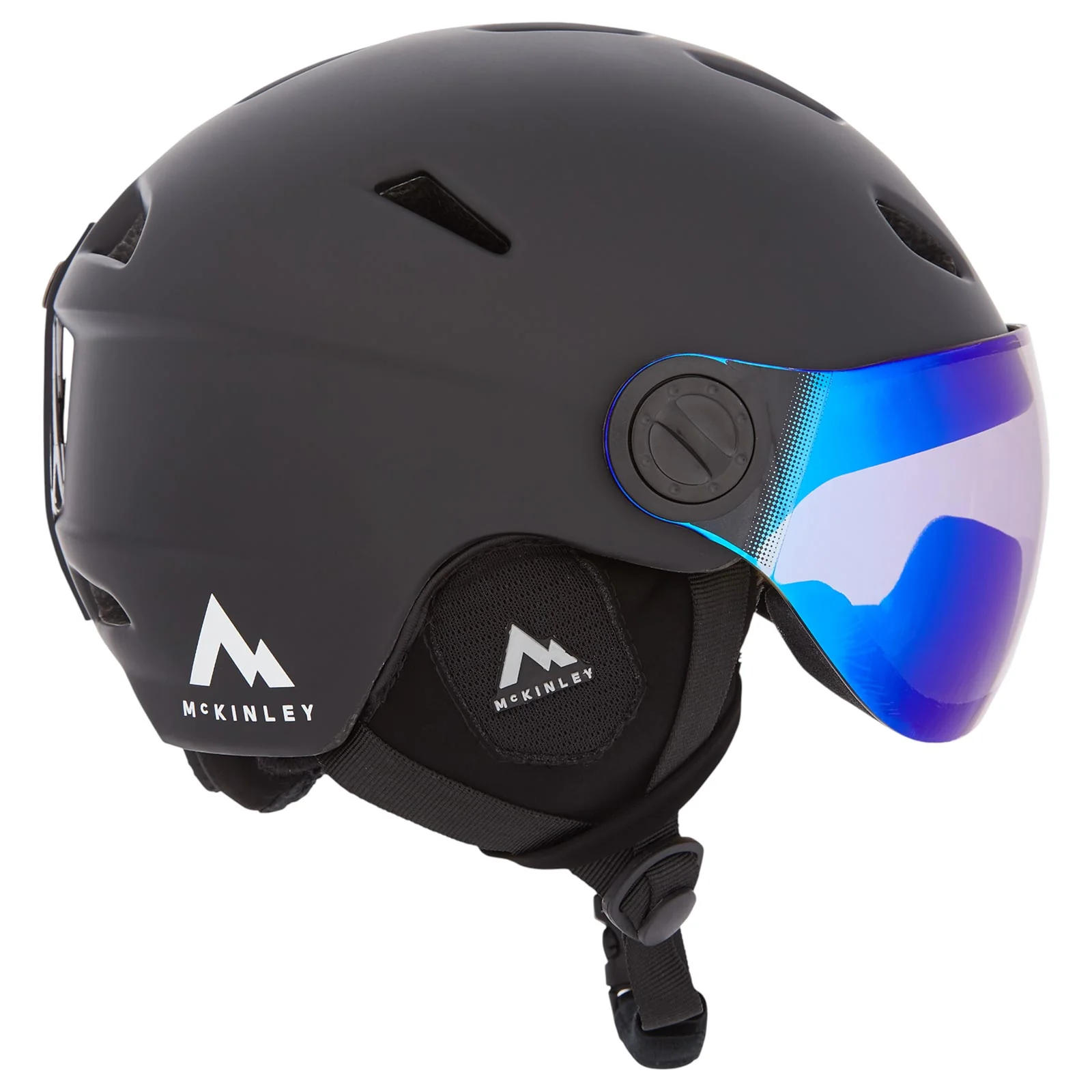 McKinley Pulse Visor Adults Helmet Blk - Image 2
