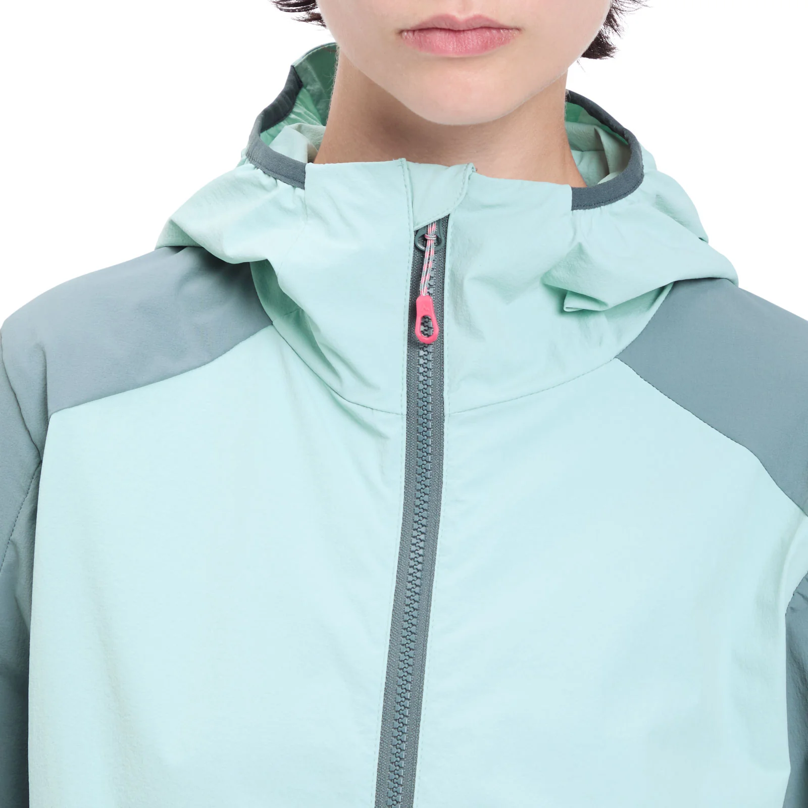 McKinley X-Light Womens Hooded Soft Jacket - Image 3