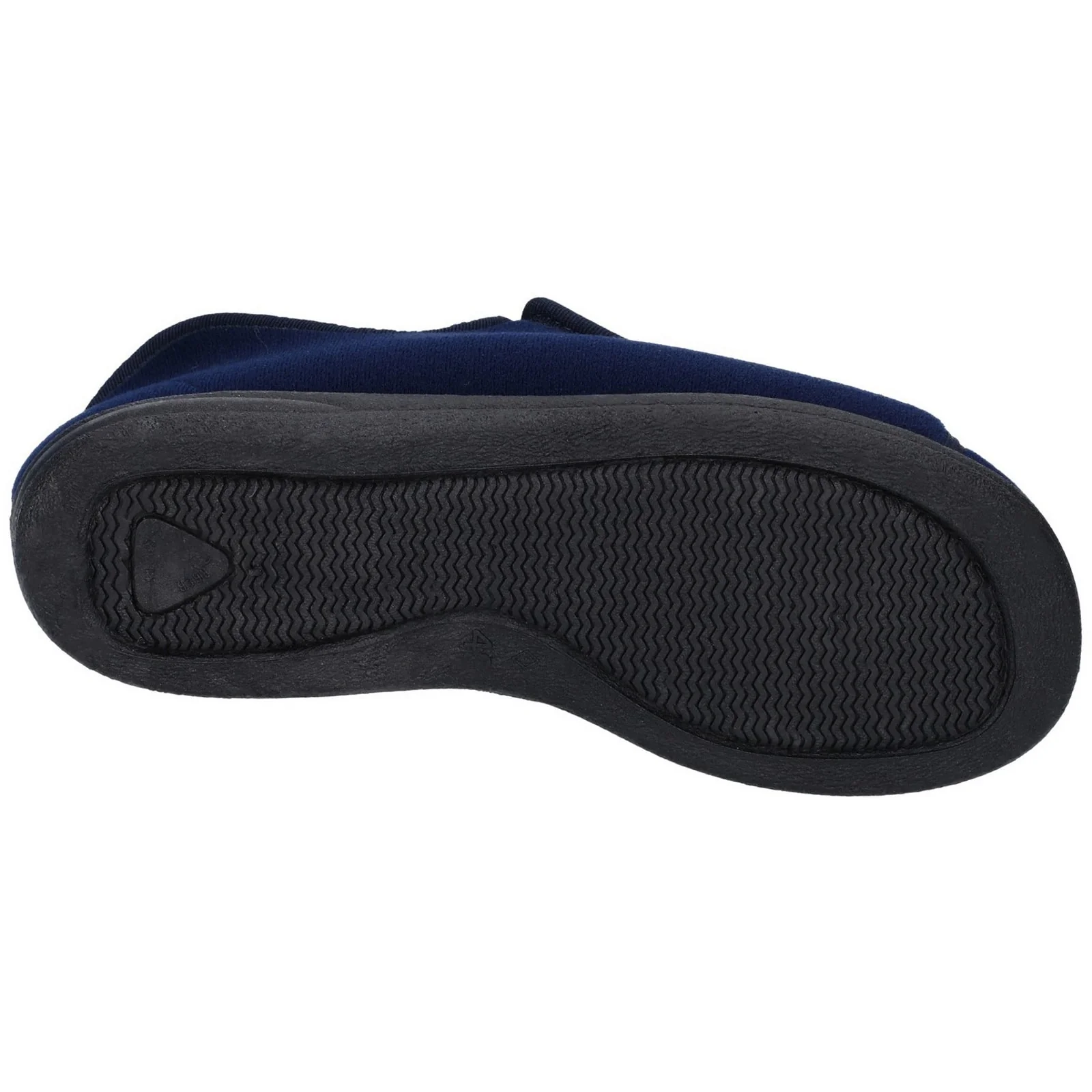Mirak Mens Fife Touch Fastening Slipper Navy - Image 2