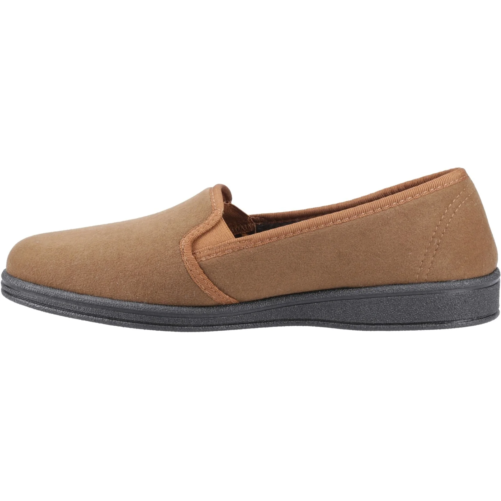 Mirak Mens Stag Slipper Tan - Image 2