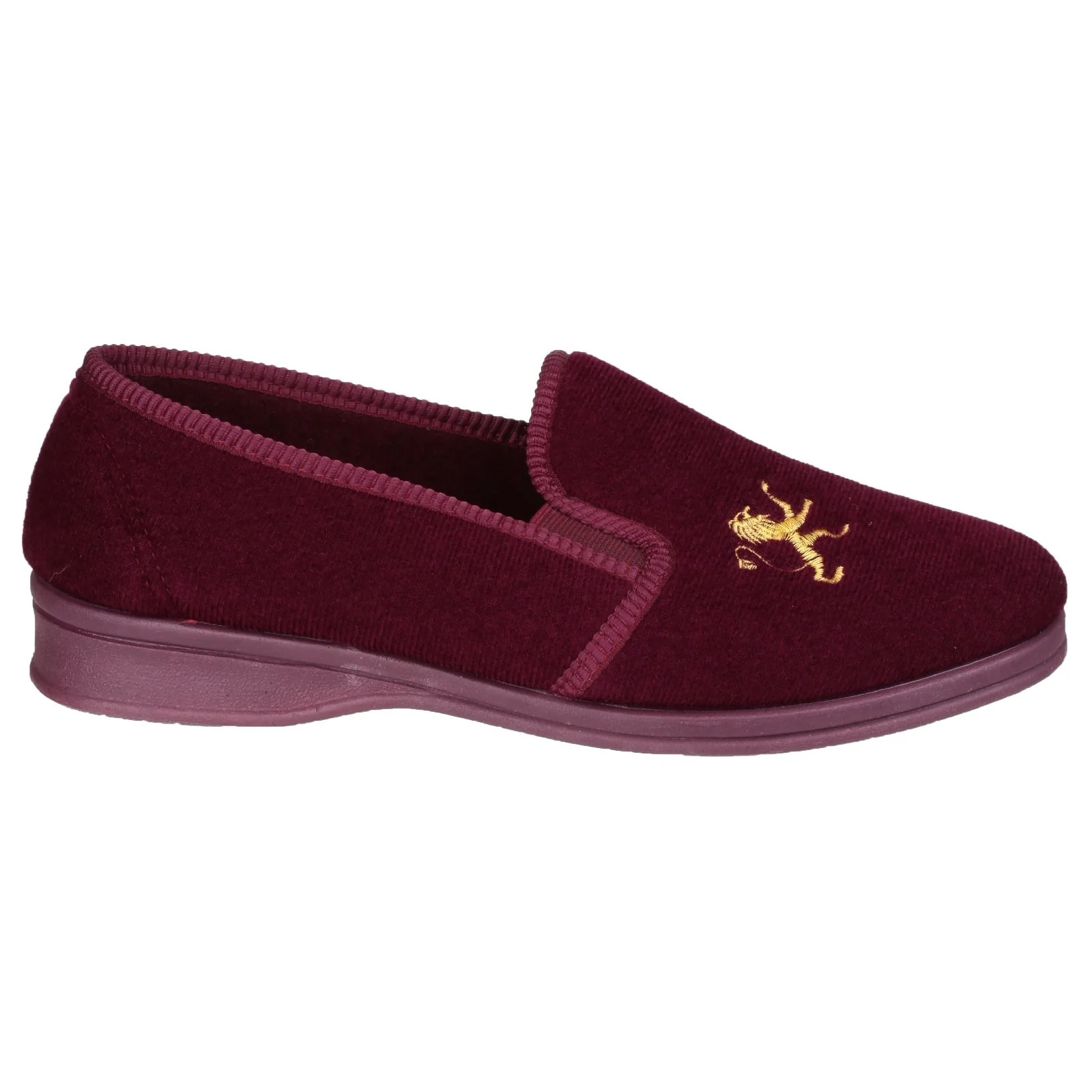 Mirak Mens Warminster Slipper Wine