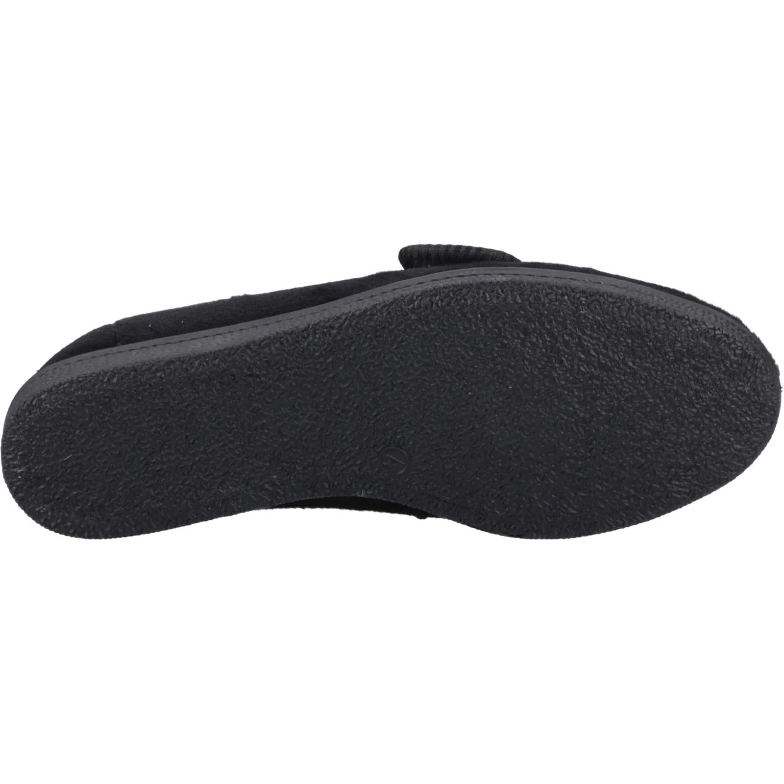 Mirak Womens Andrea Touch Fastening Slipper Black - Image 3
