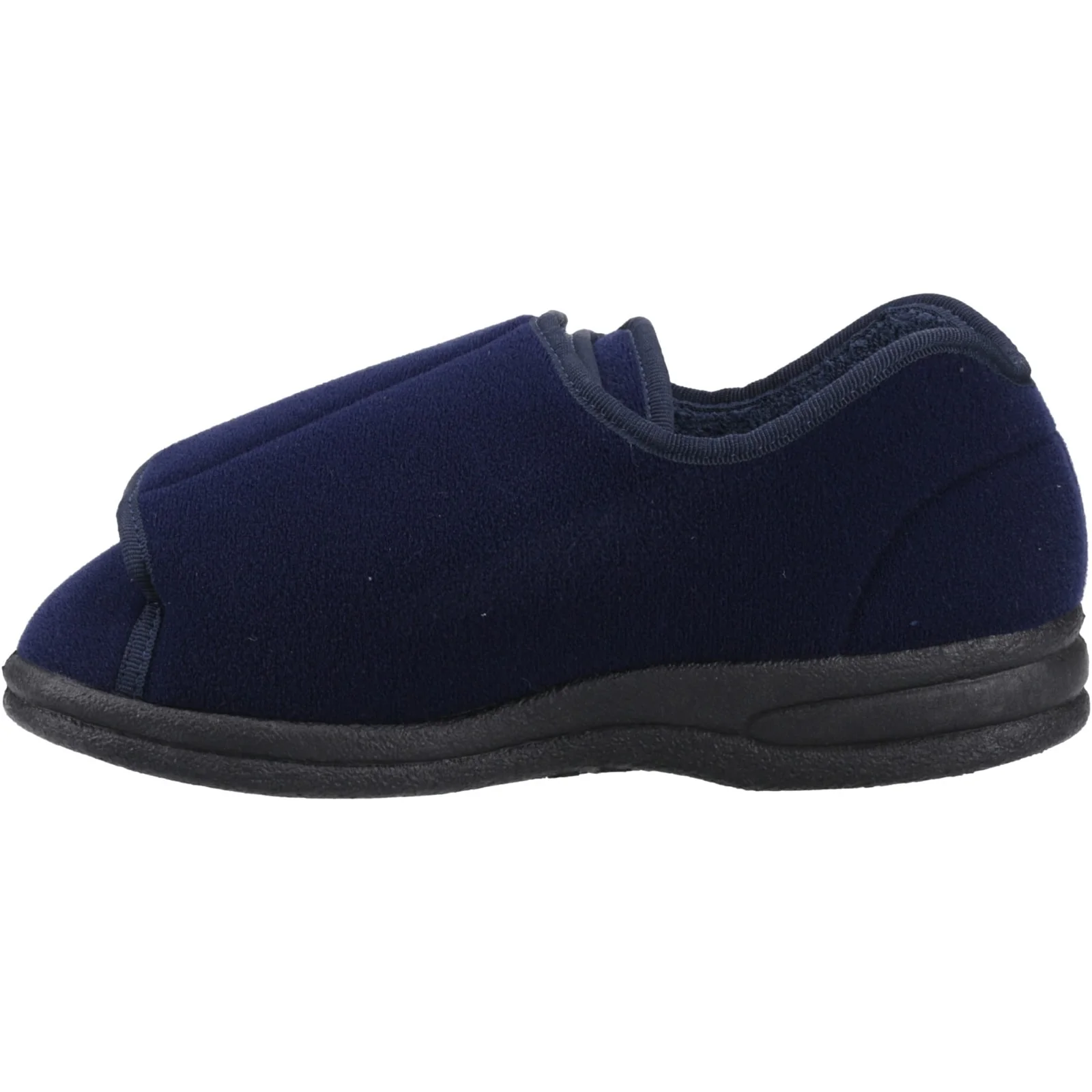 Mirak Womens Fife Touch Fastening Slipper Blue - Image 2