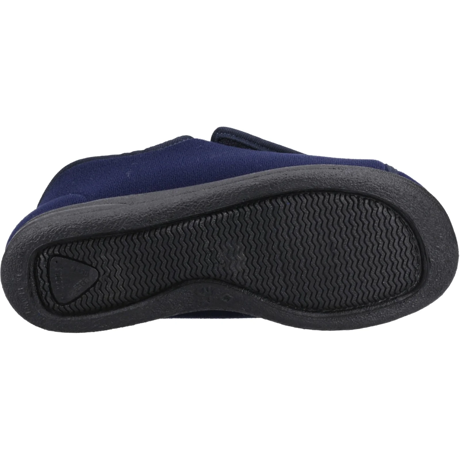 Mirak Womens Fife Touch Fastening Slipper Blue - Image 3