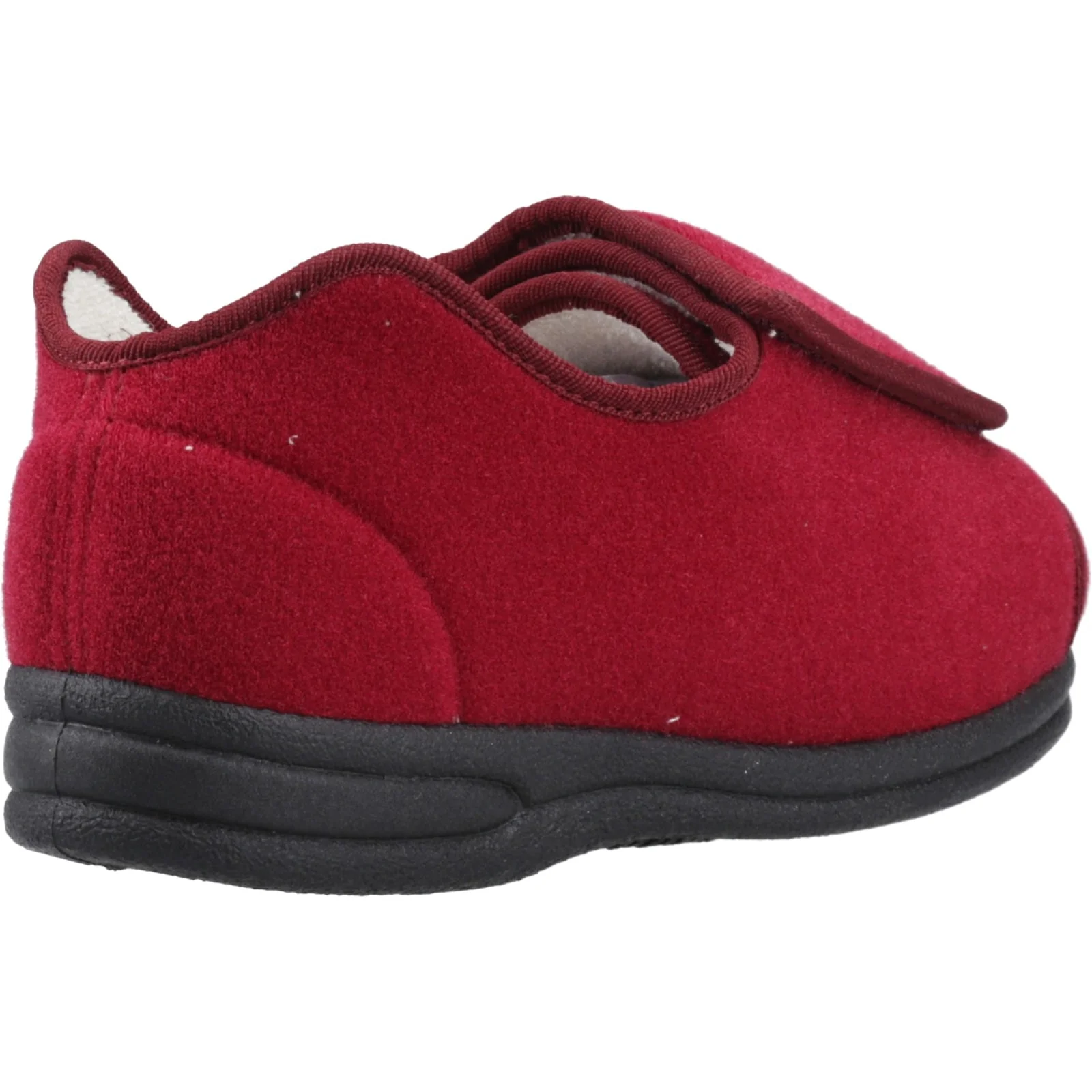 Mirak Womens Fife Touch Fastening Slipper Wine - Image 4