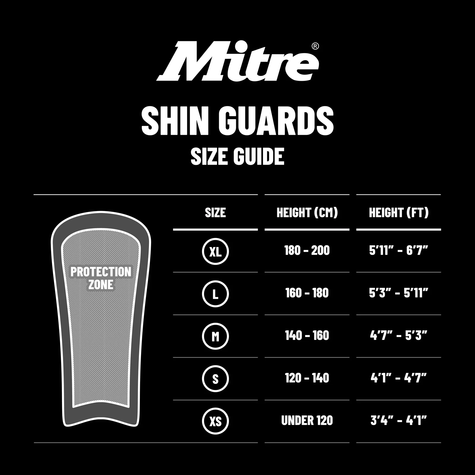 Mitre Aircell Carbon Slip Shin Guards - Image 2
