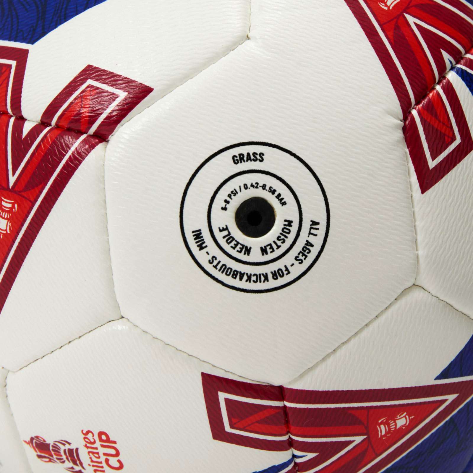 Mitre Emirates FA Cup 2025/26 Mini Play Football - Image 3
