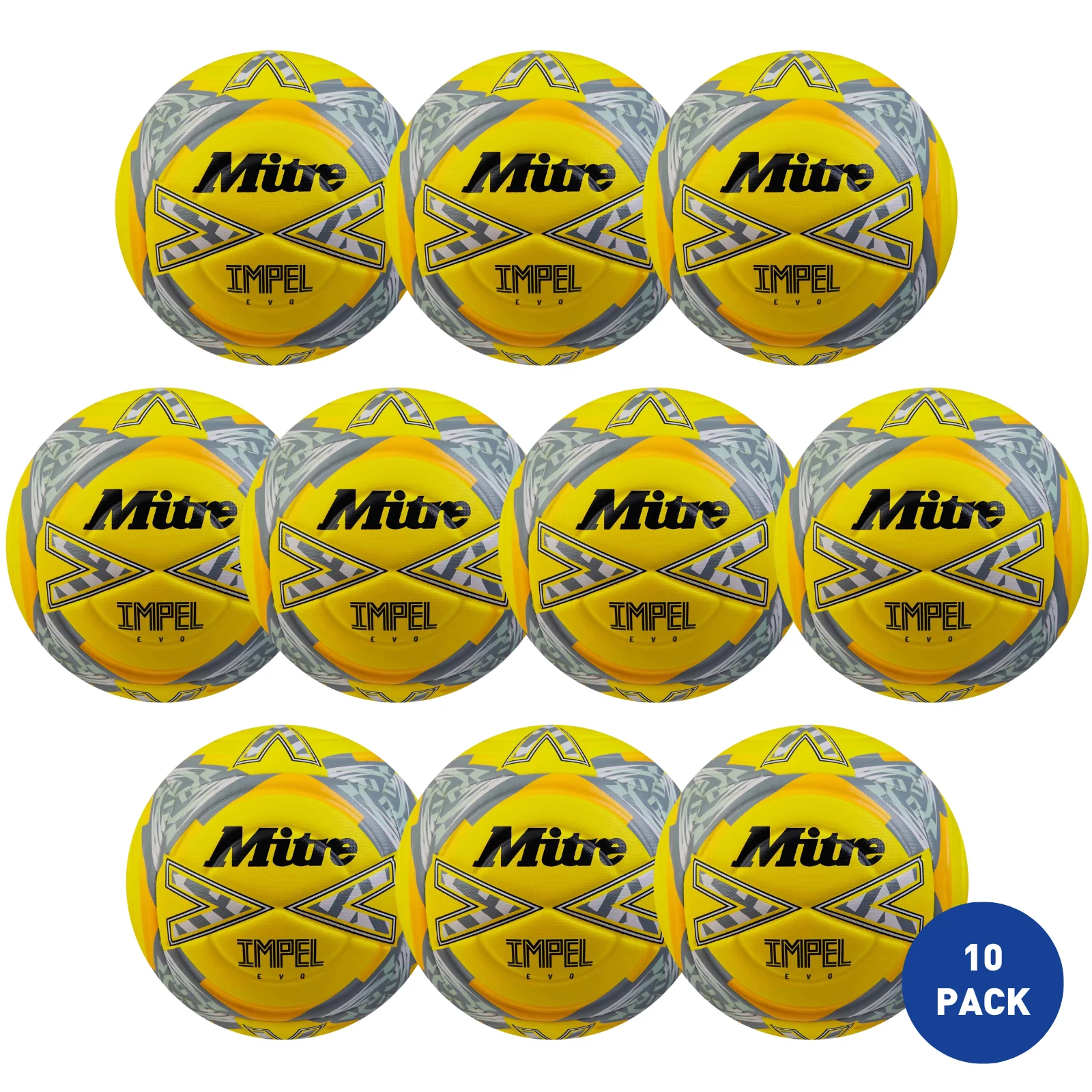 Mitre Impel Evo 24 Football - 10 Pack