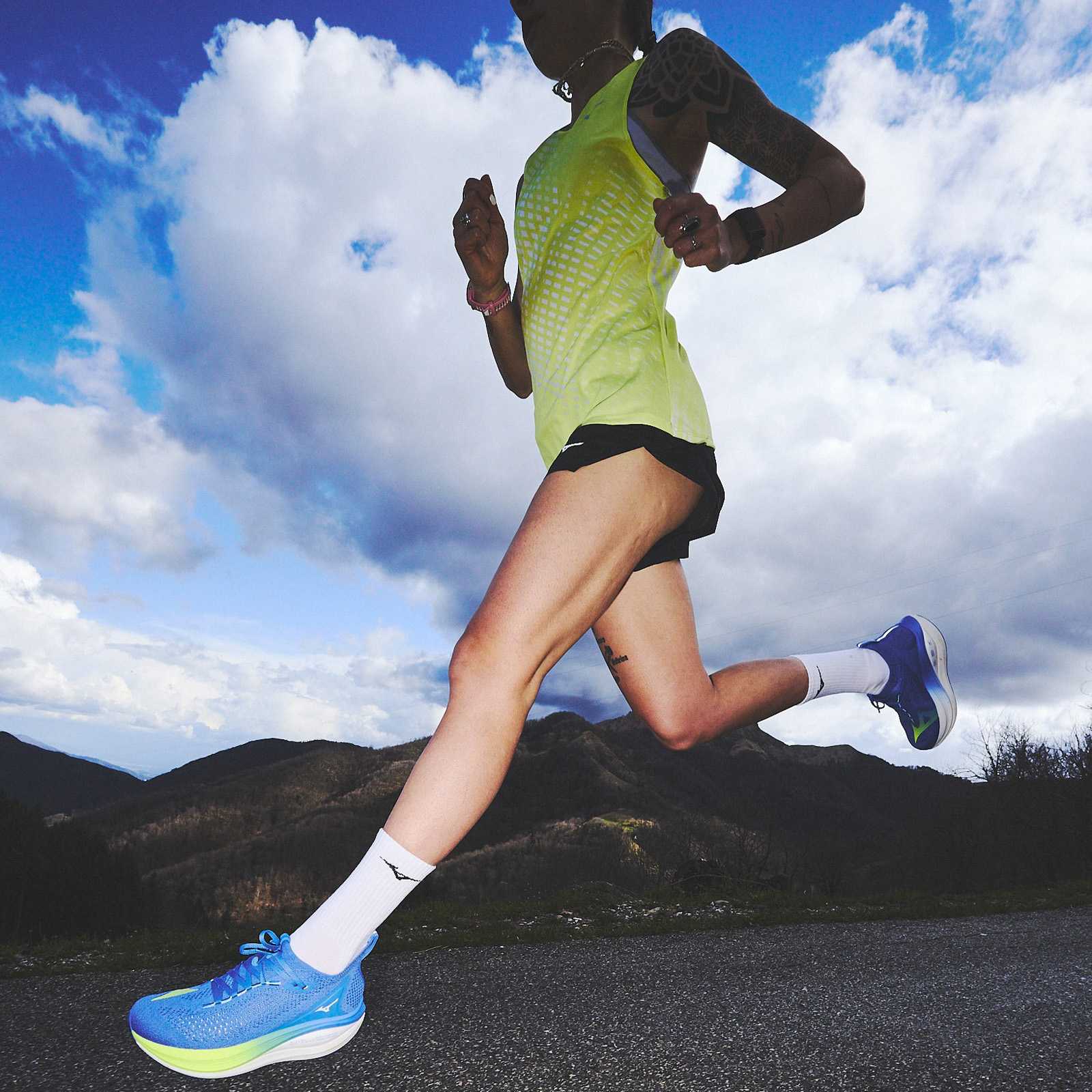 Mizuno Neo Vista 2 Womens Racing Running Shoes - Blue - Image 13