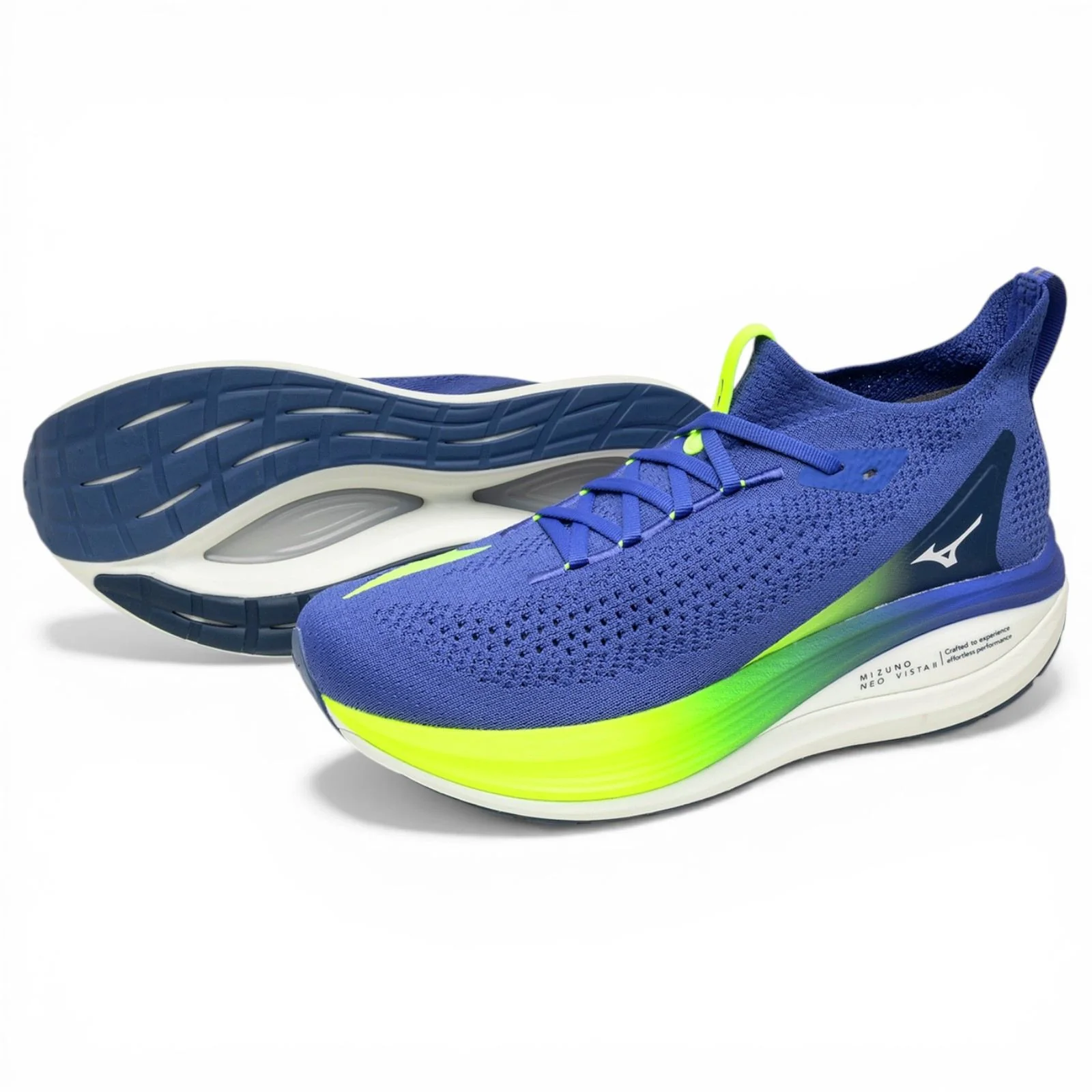 Mizuno Neo Vista 2 Mens Racing Running Shoes - Blue - Image 12