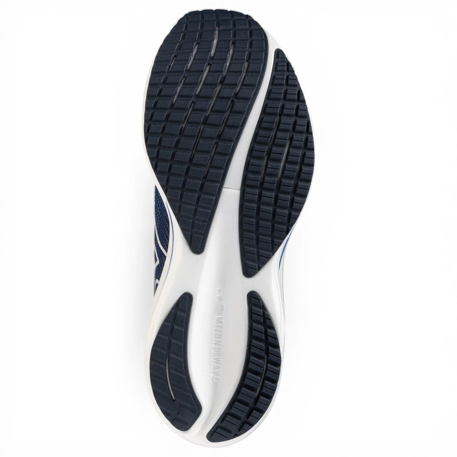 Mizuno Wave Rider 29 Mens Cushioned Running Shoes - Blue - Image 4