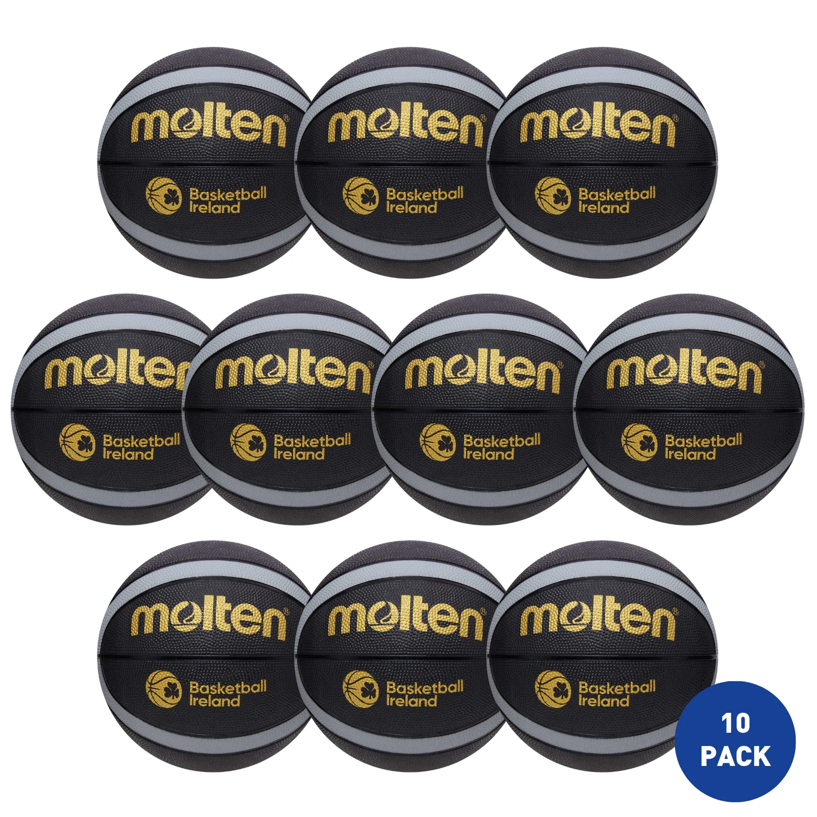 Molten Basketball Ireland Basketball Size 7 - 10 Pack