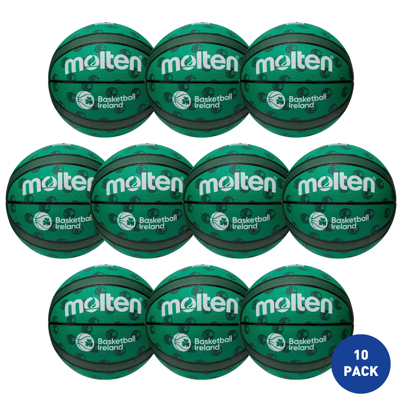 Molten Basketball Ireland Beginners Basketball Size 7 - 10 Pack