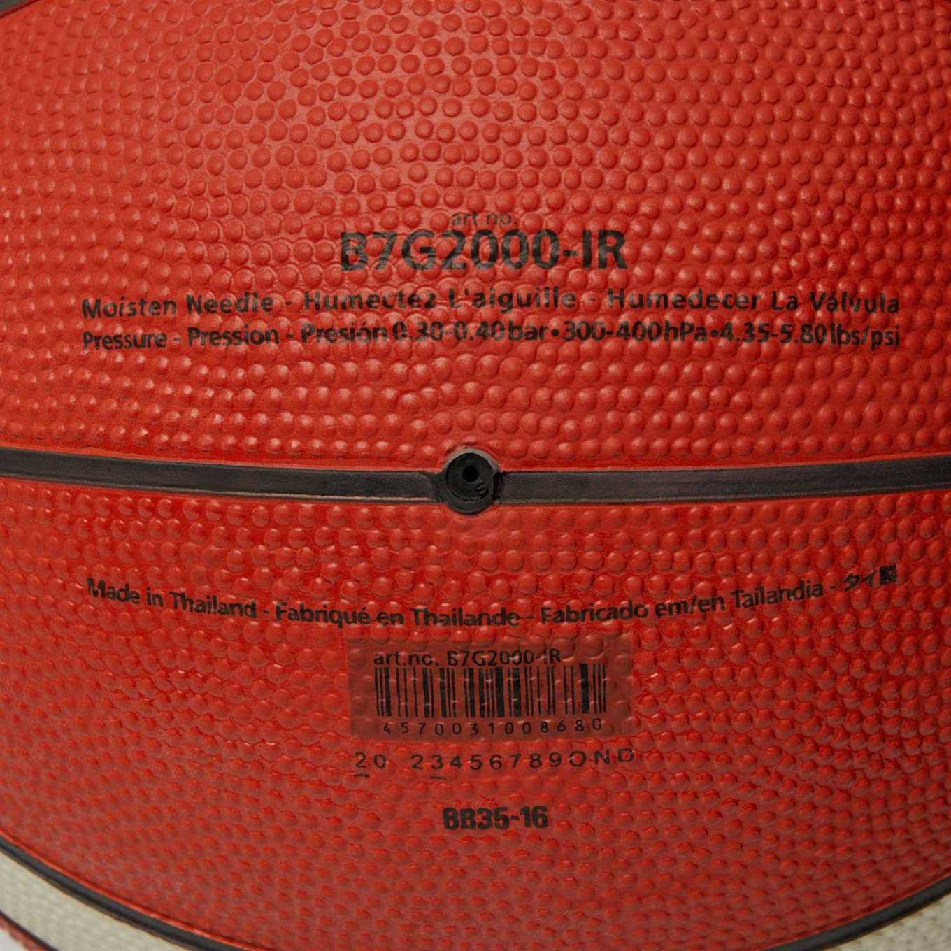 Molten Basketball Ireland Outdoor Basketball - Size 7 - Image 6