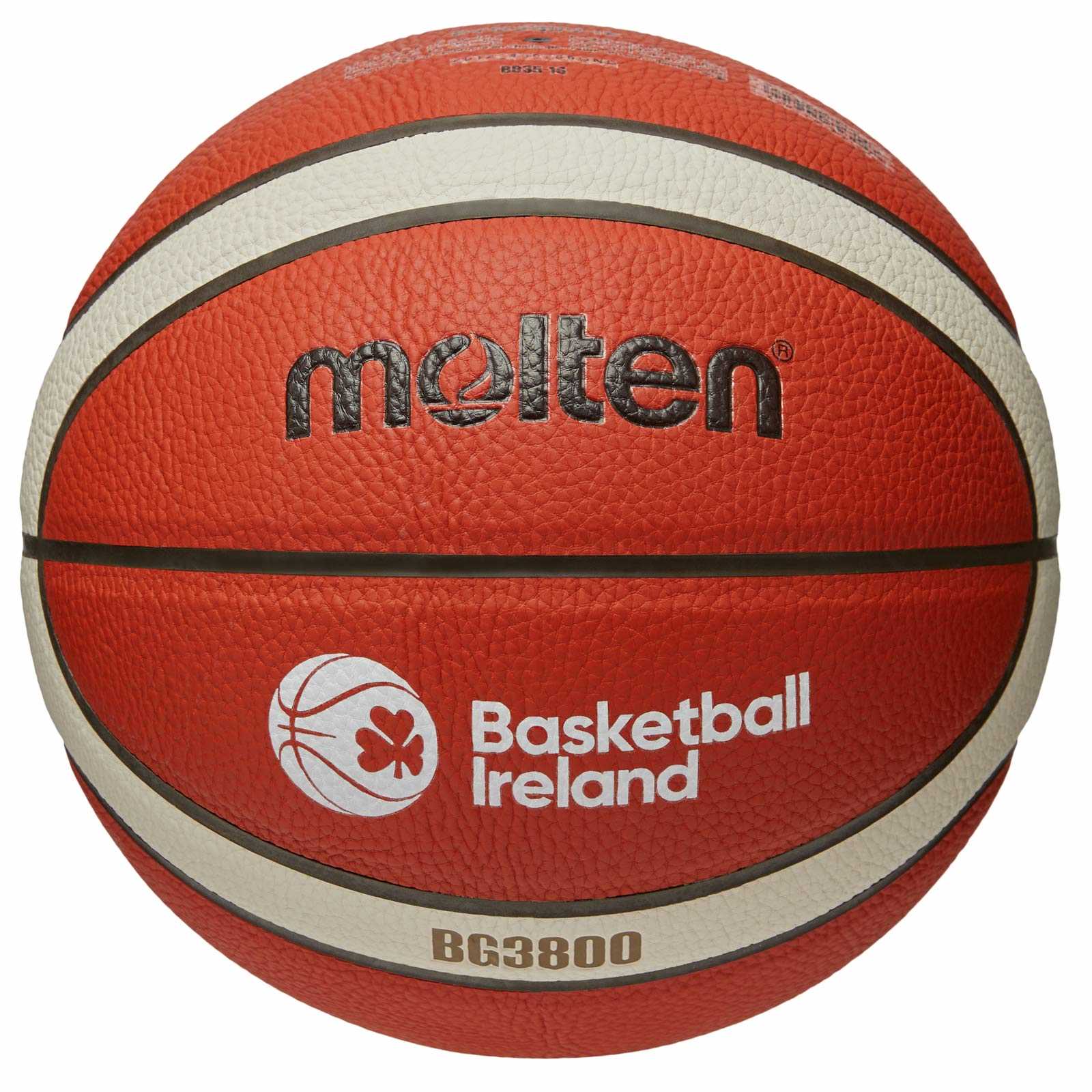 Molten Basketball Ireland Schools Basketball Size 7 - 5 Pack - Image 2