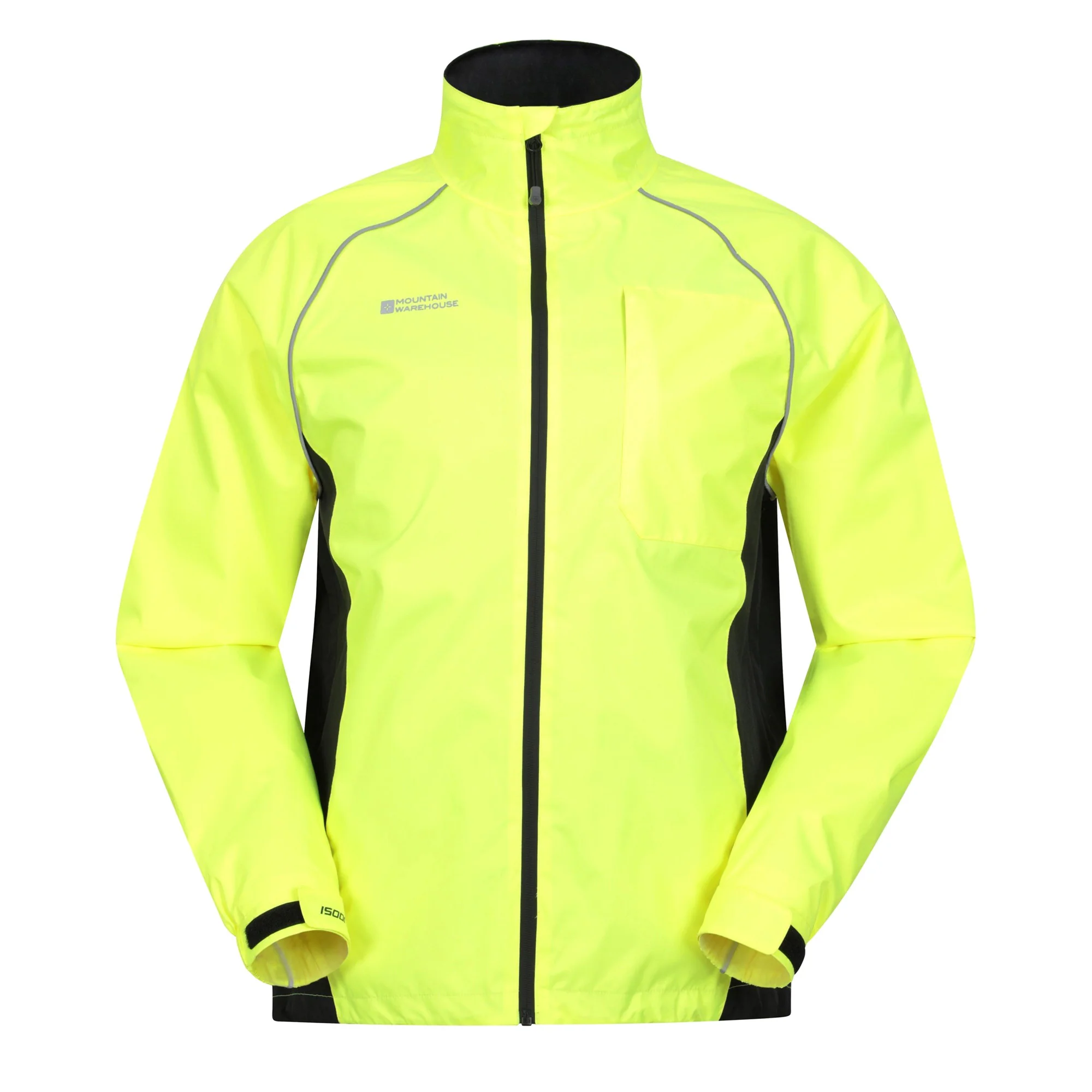 Mountain Warehouse Mens Adrenaline II Waterproof Jacket Yellow