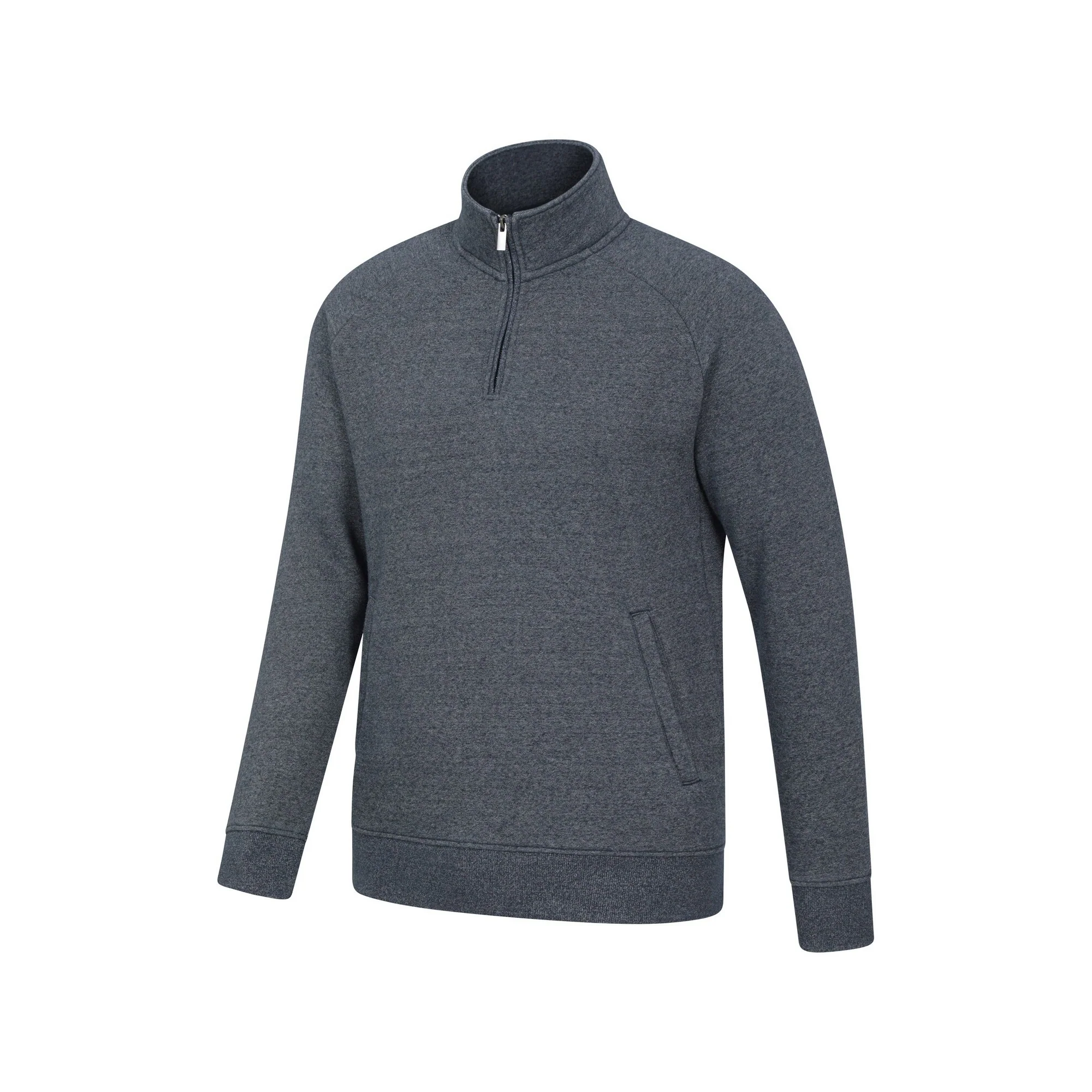 Mountain Warehouse Mens Bamburgh Half Zip Jumper Navy - Image 3