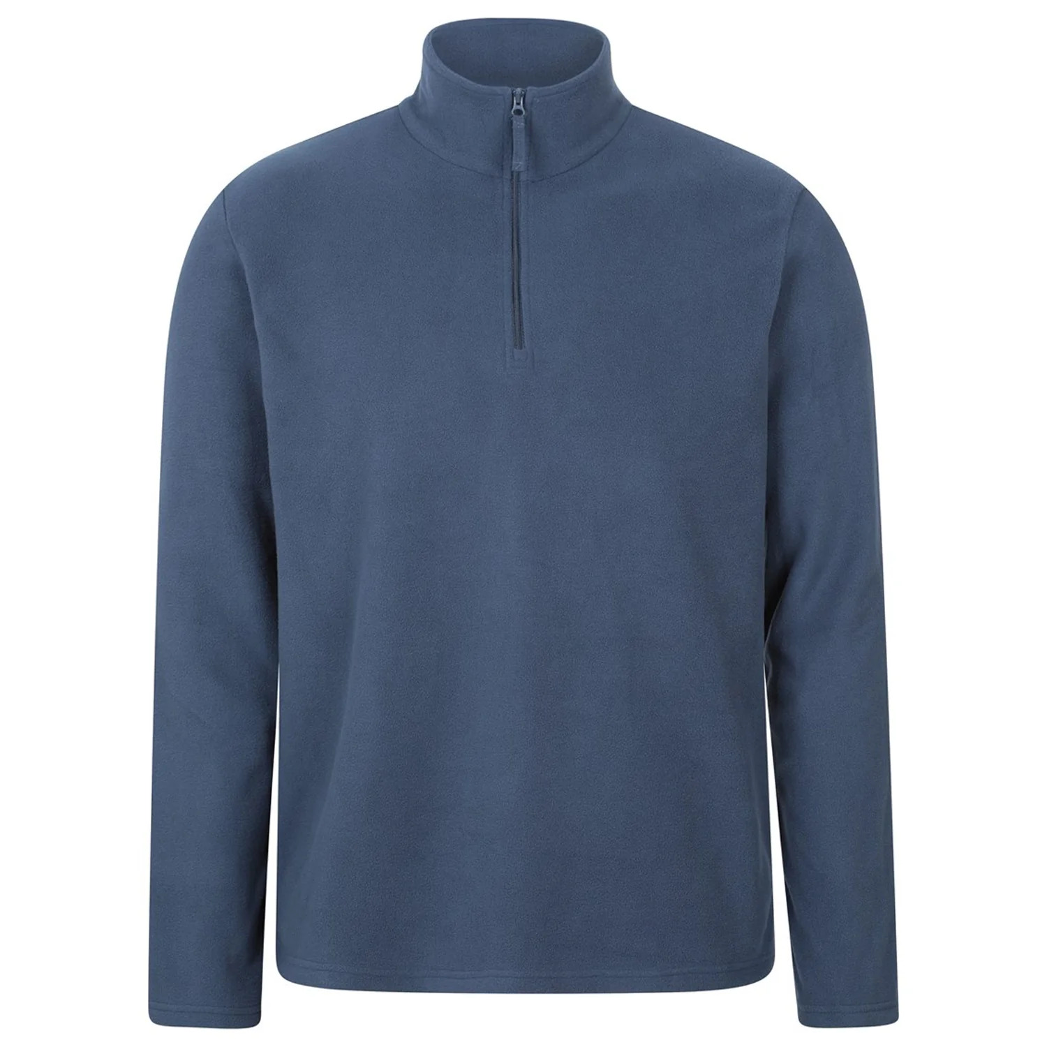 Mountain Warehouse Mens Camber II Half Zip Fleece Blue