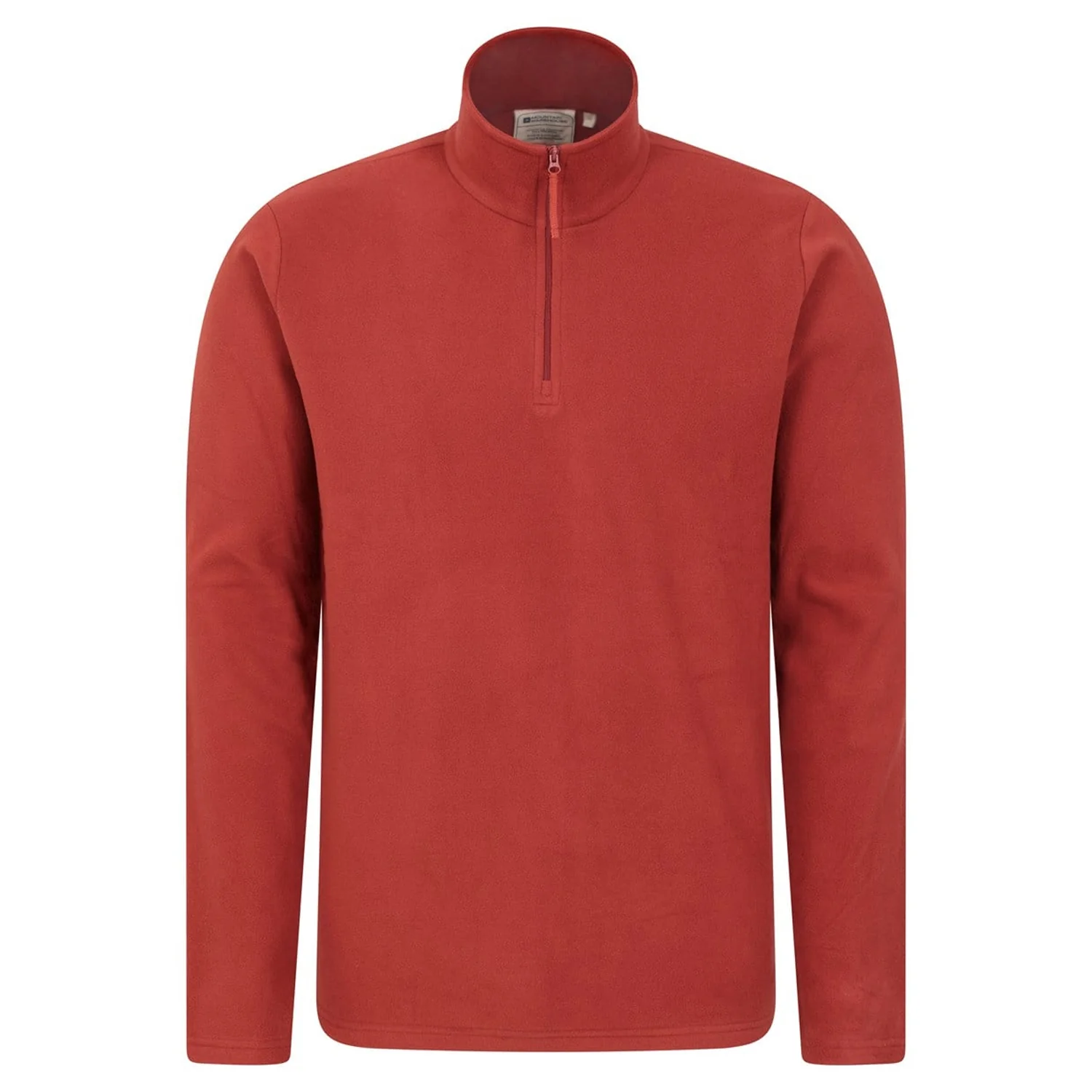 Mountain Warehouse Mens Camber II Half Zip Fleece Red