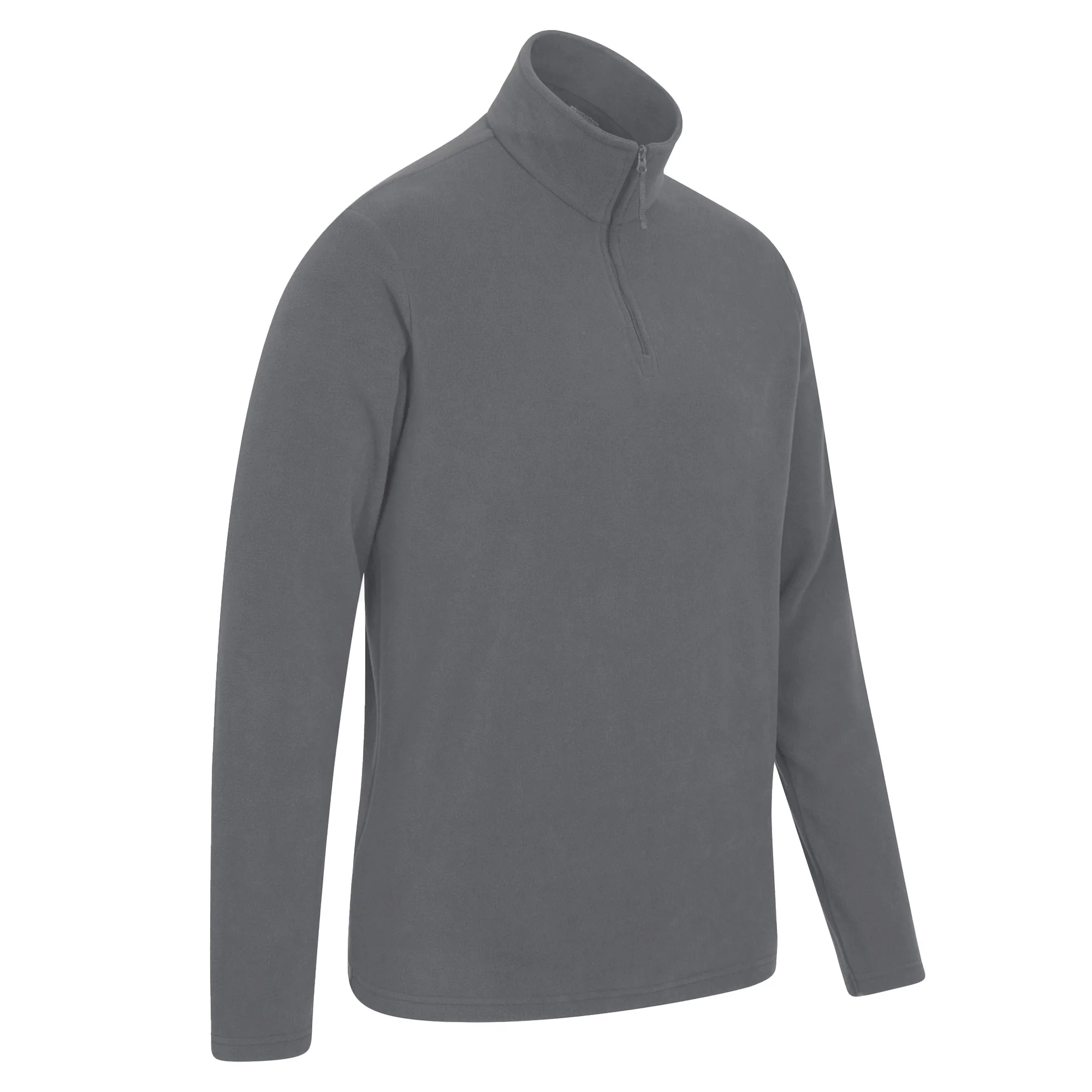 Mountain Warehouse Mens Camber II Half Zip Fleece Top Grey - Image 2