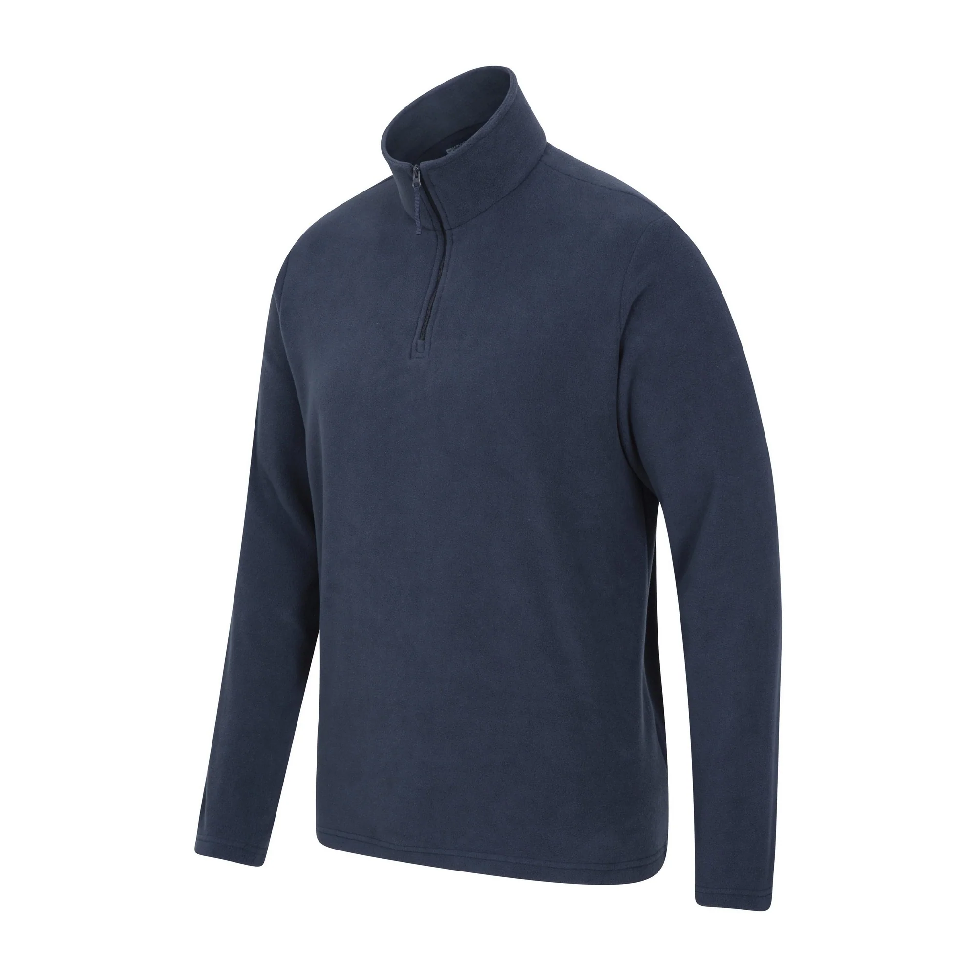 Mountain Warehouse Mens Camber II Half Zip Fleece Top Navy - Image 3