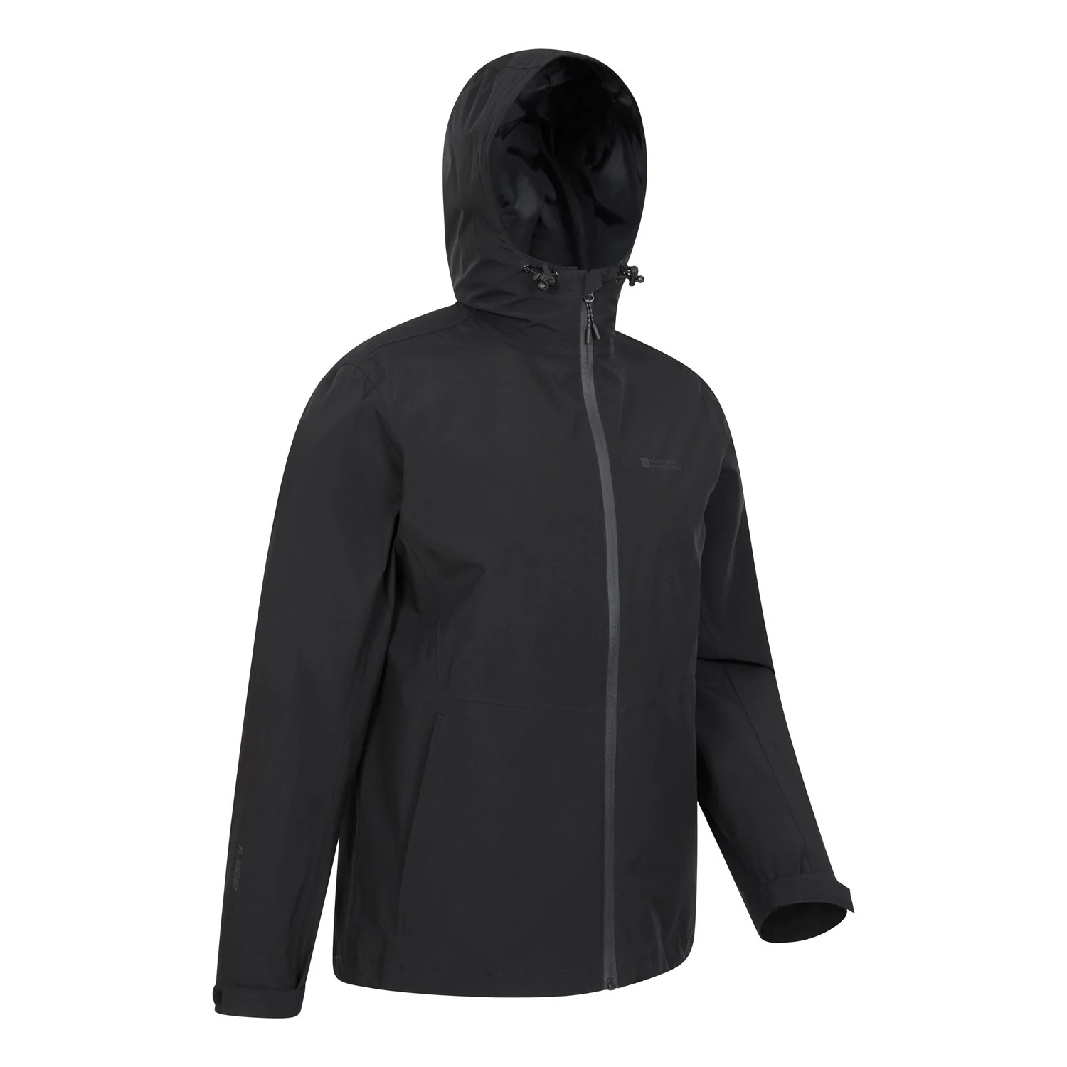 Mountain Warehouse Mens Covert Waterproof Jacket Black - Image 3