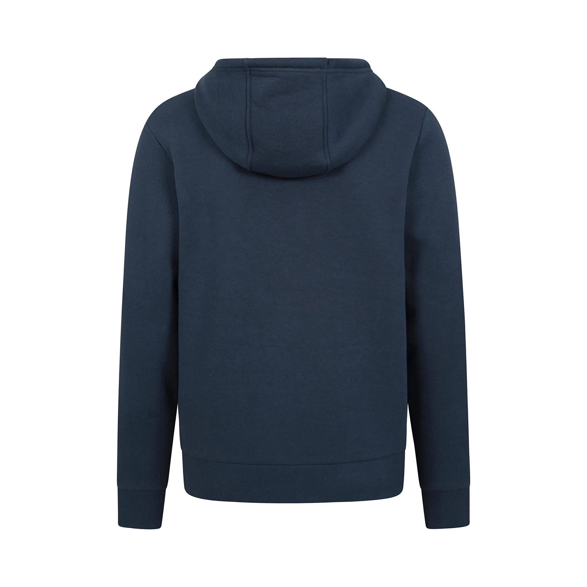 Mountain Warehouse Mens Dalton Borg Lined Full Zip Hoodie Navy - Image 2