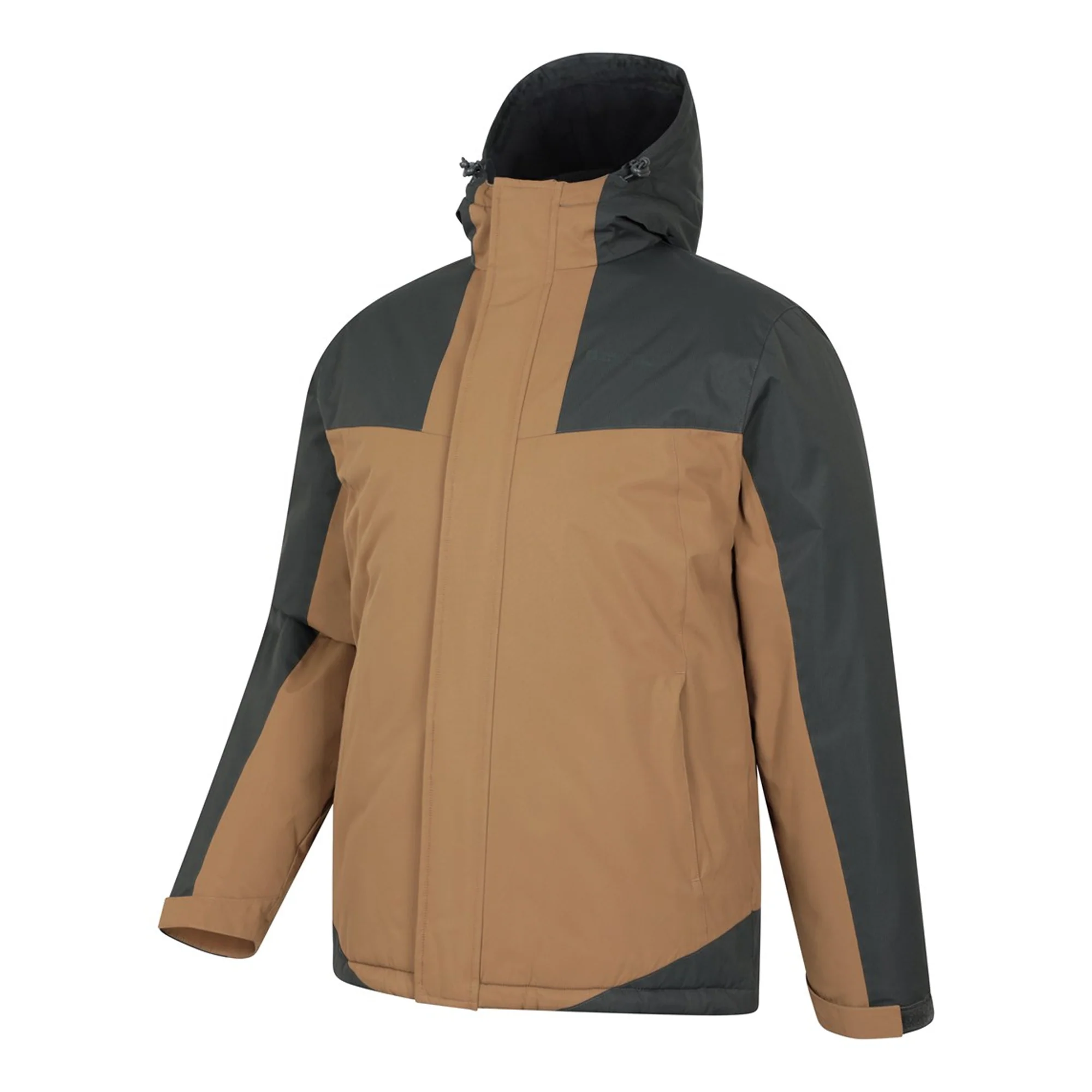 Mountain Warehouse Mens Dusk III Ski Jacket Tan - Image 3