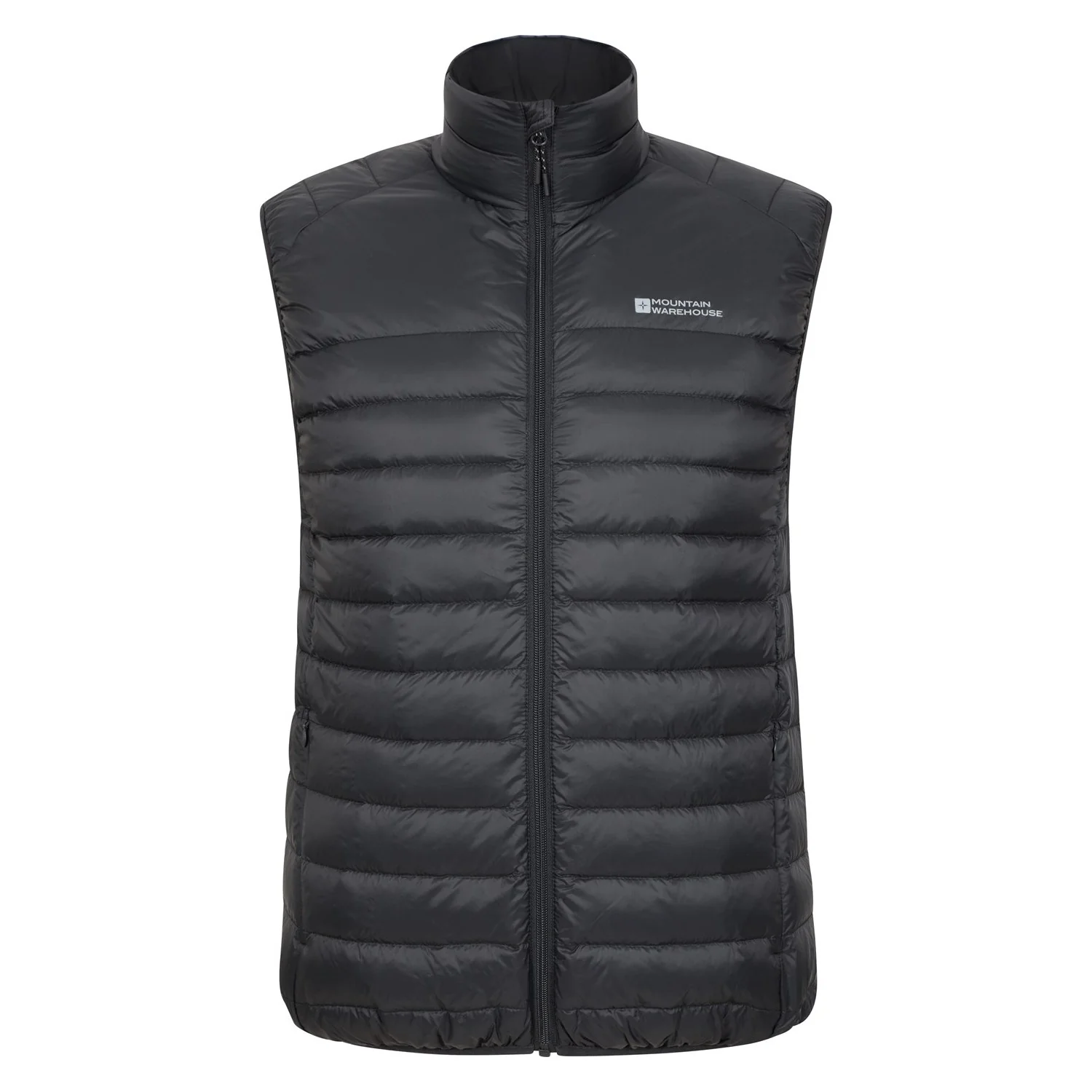 Mountain Warehouse Mens Featherweight II Gilet Black