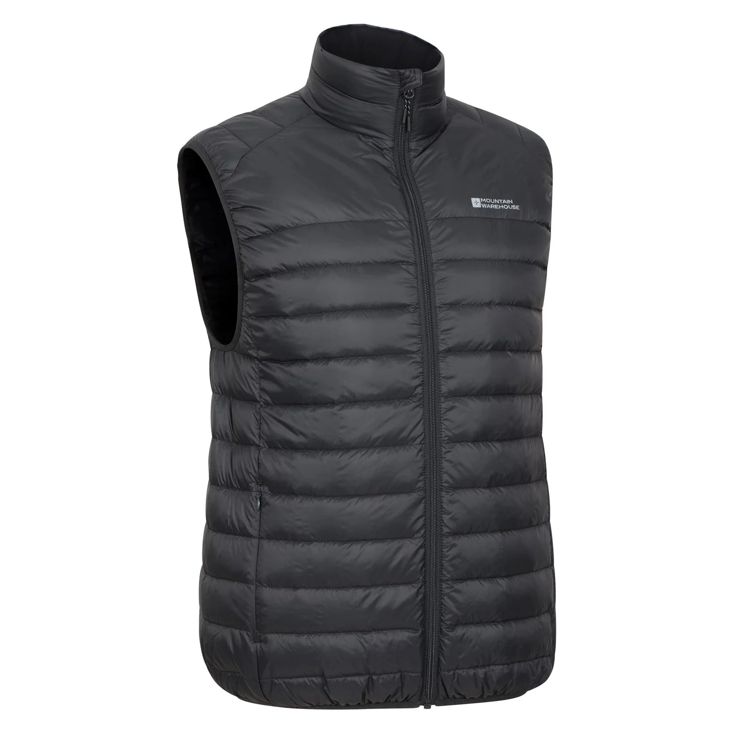 Mountain Warehouse Mens Featherweight II Gilet Black - Image 3
