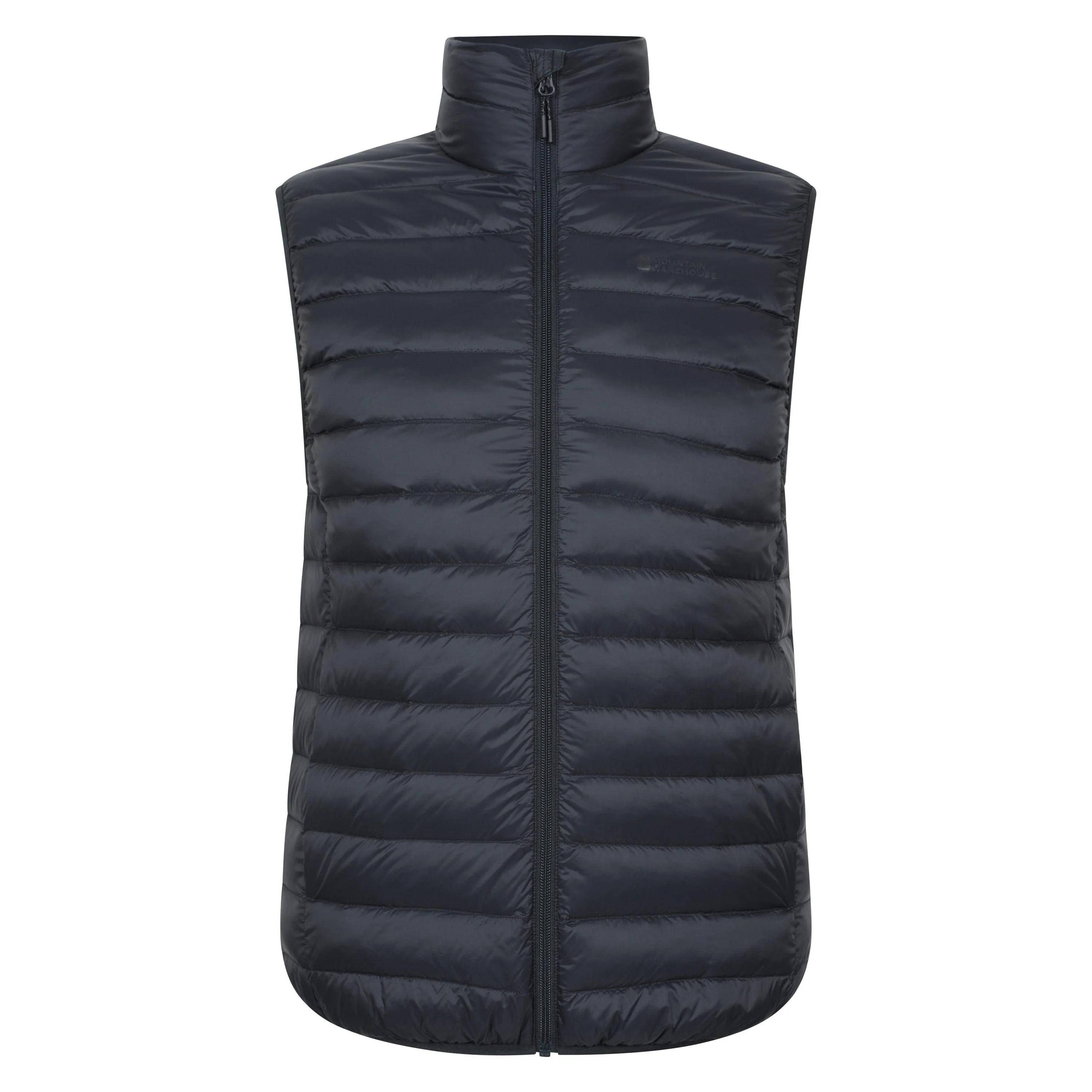 Mountain Warehouse Mens Featherweight II Gilet Jet Black
