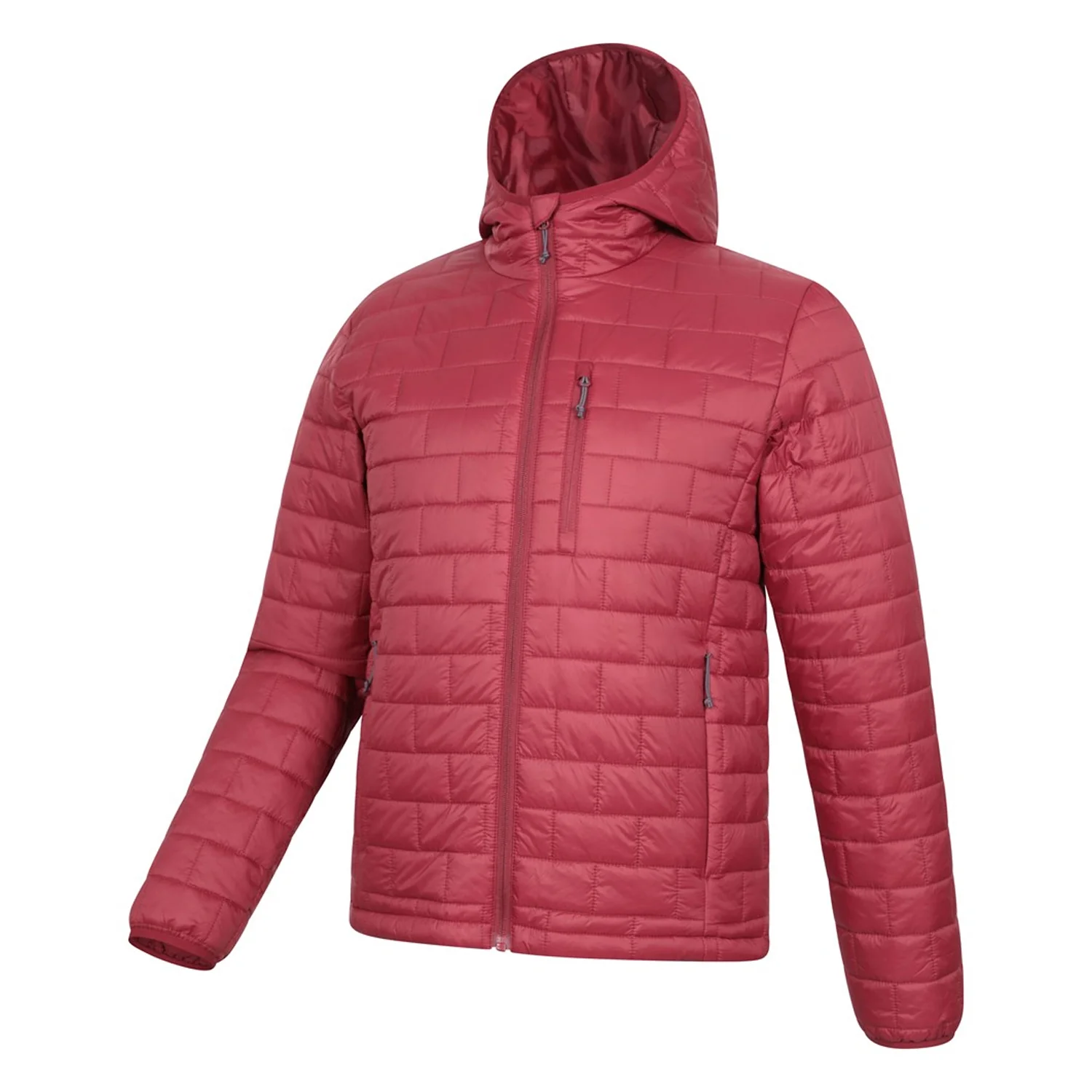 Mountain Warehouse Mens Frost Shield Lightweight Padded Jacket Red - Image 3