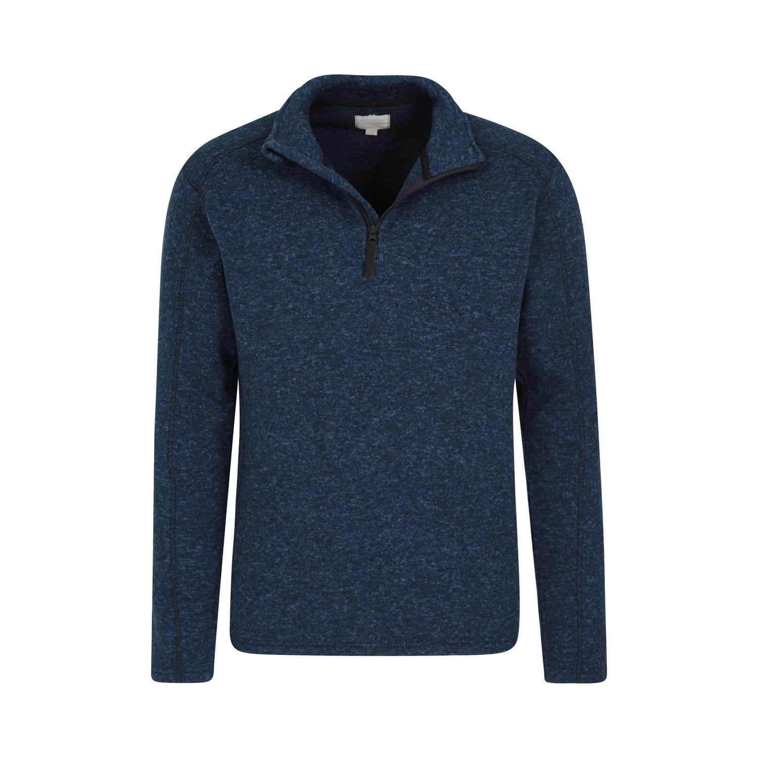 Mountain Warehouse Mens Idris II Half Zip Fleece Top Navy - Image 4