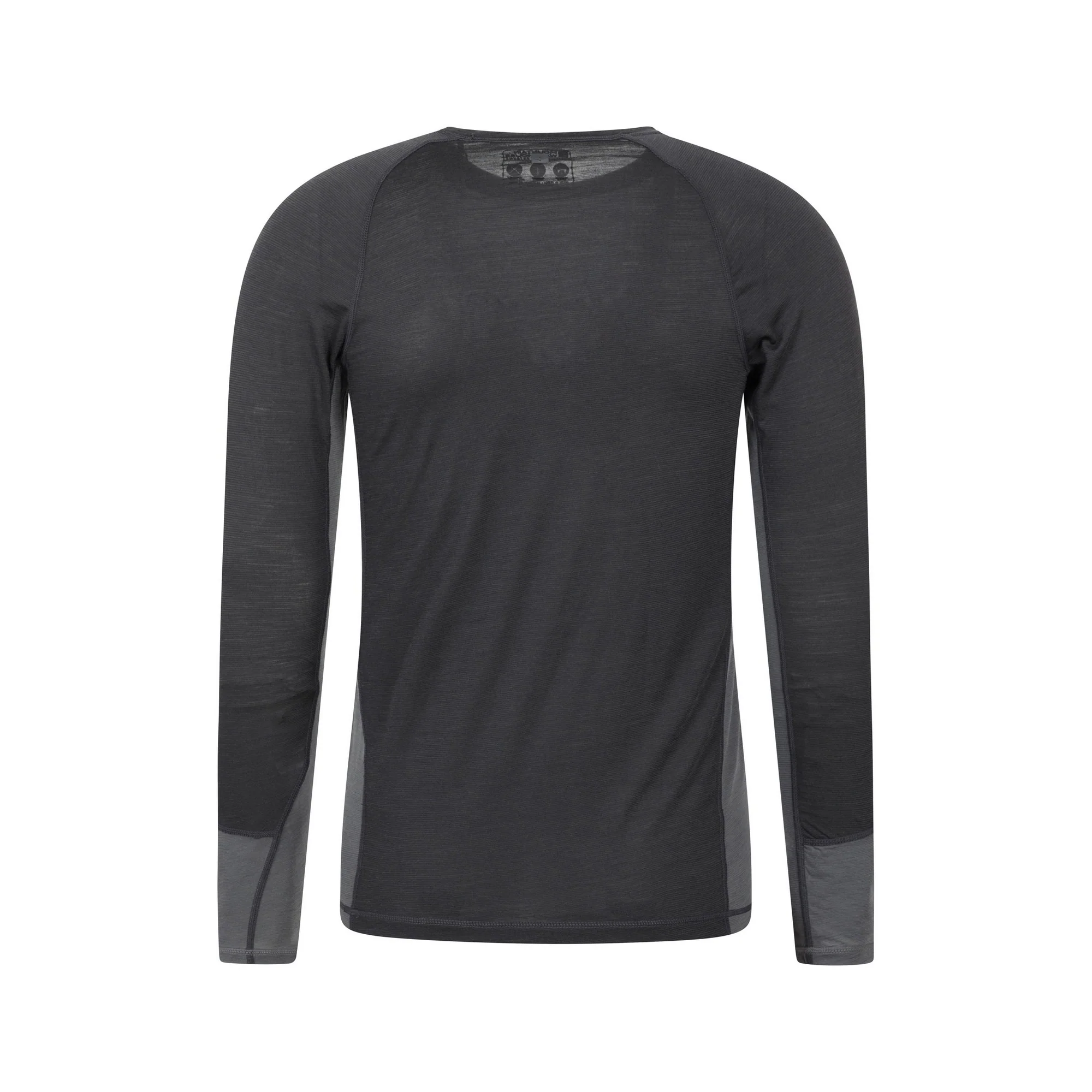 Mountain Warehouse Mens Long-Sleeved Base Layer Top Charcoal - Image 4