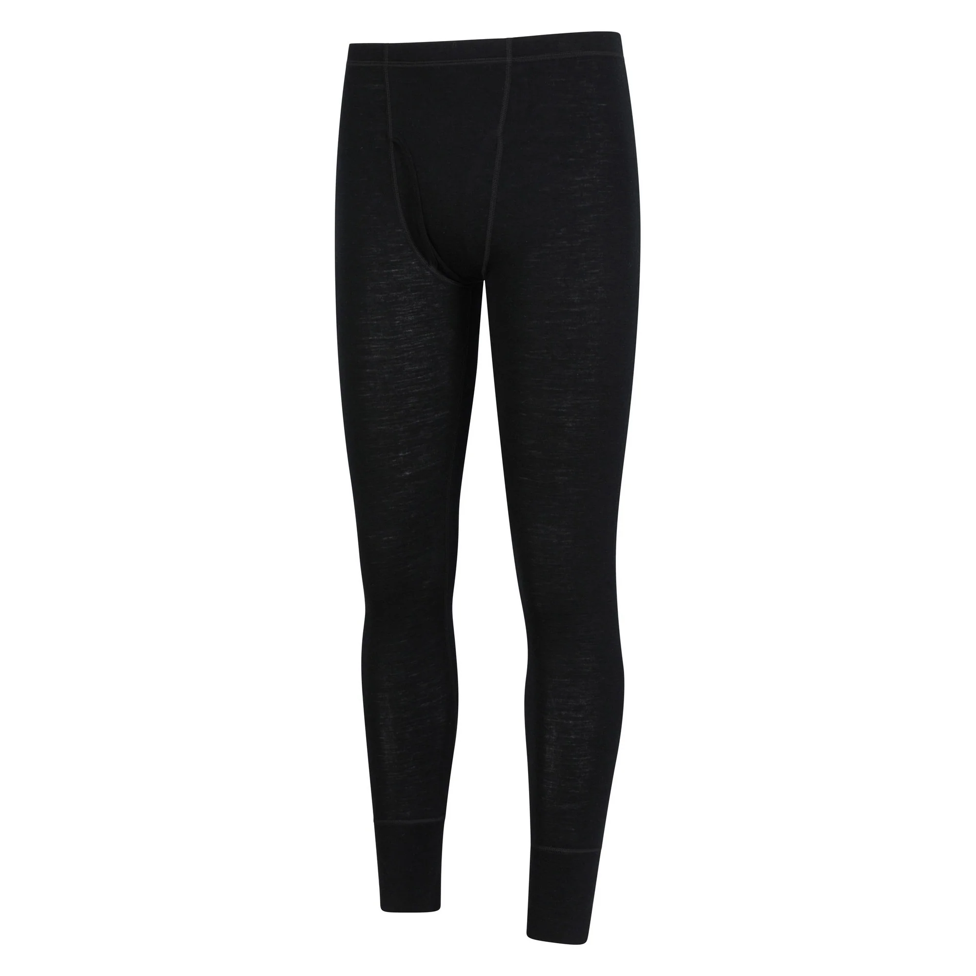 Mountain Warehouse Mens Merino II Thermal Bottoms Black - Image 3