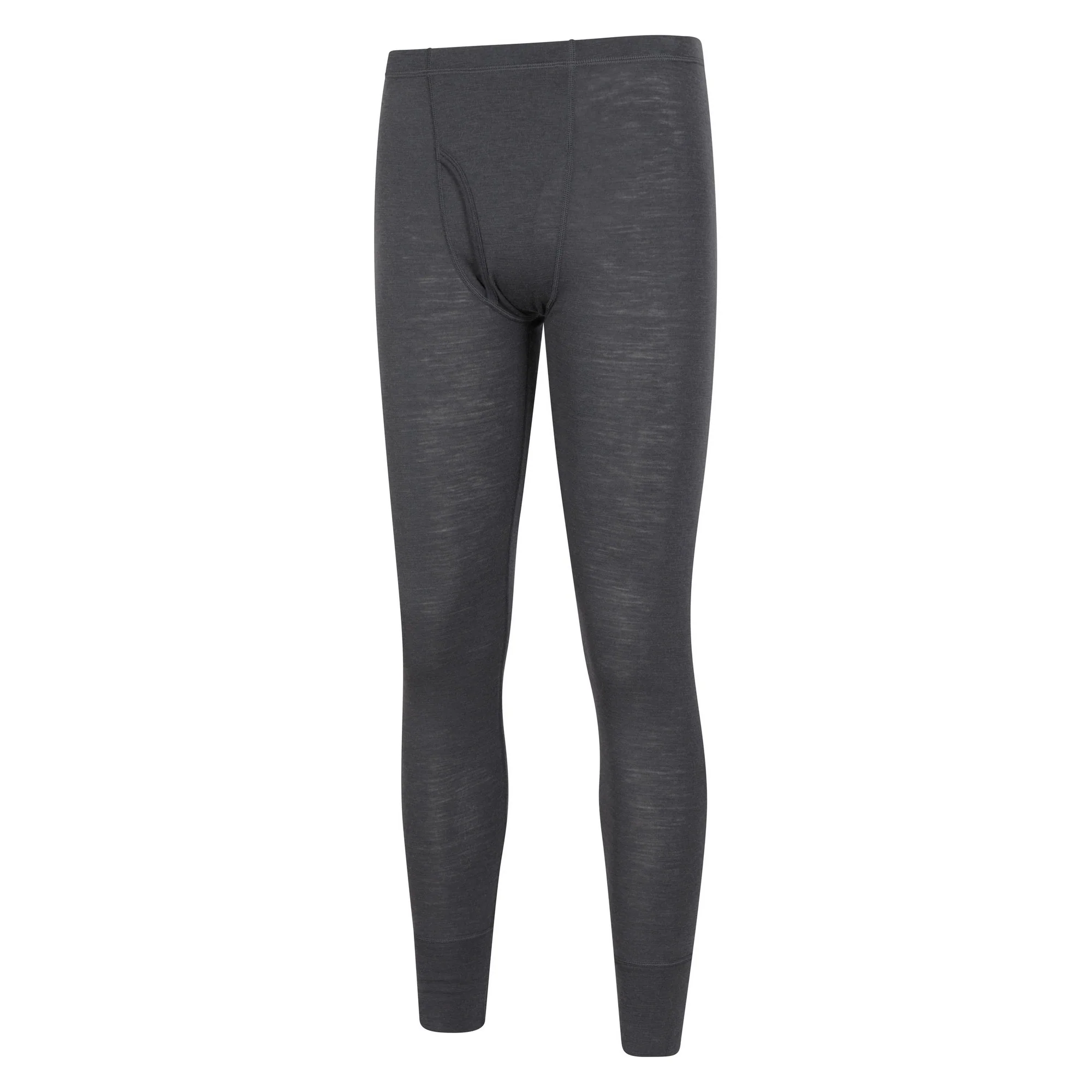 Mountain Warehouse Mens Merino II Thermal Bottoms Dark Grey - Image 3