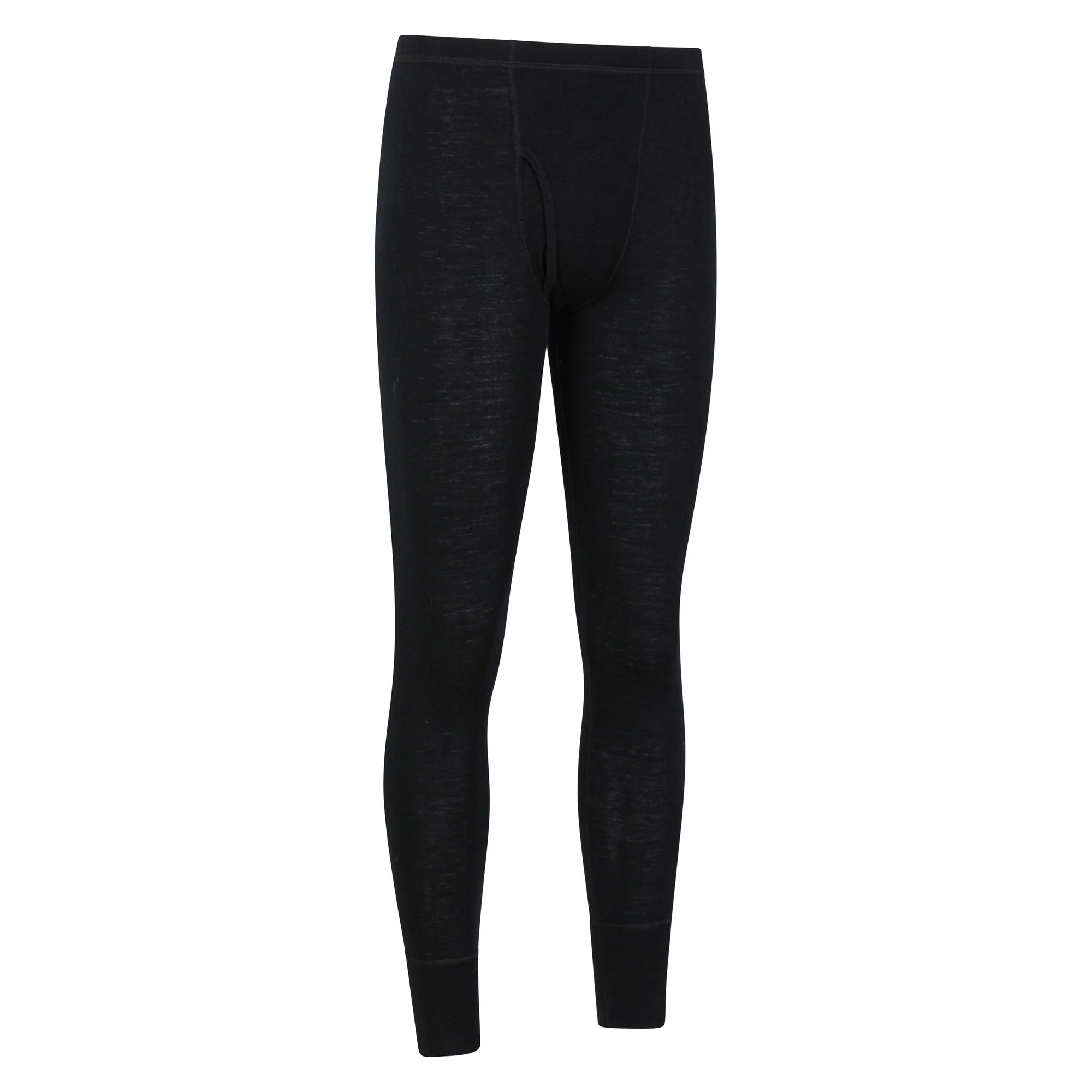 Mountain Warehouse Mens Merino Wool Base Layer Bottoms (Pack of 2) Black - Image 3