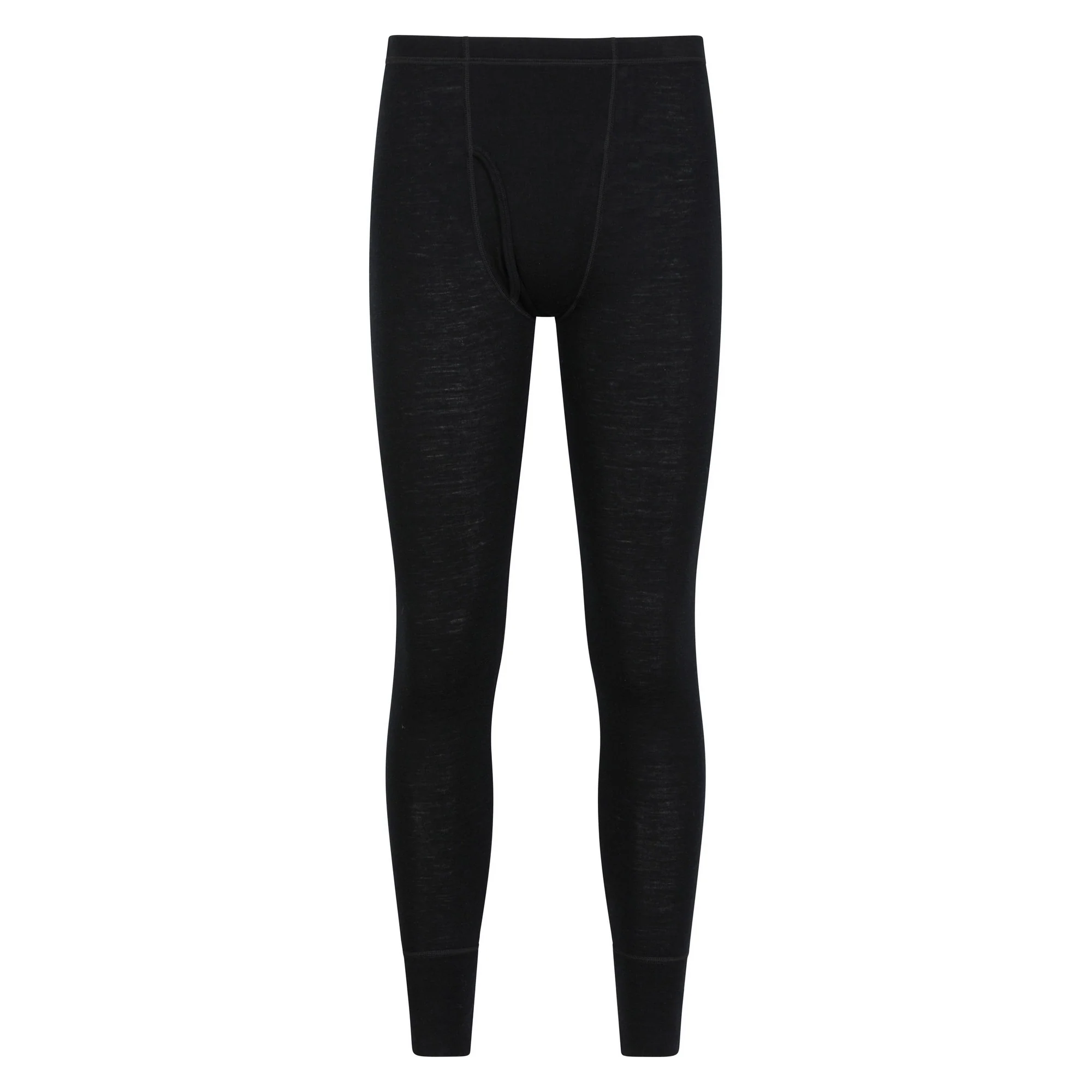 Mountain Warehouse Mens Merino Wool Base Layer Bottoms (Pack of 2) Black - Image 4